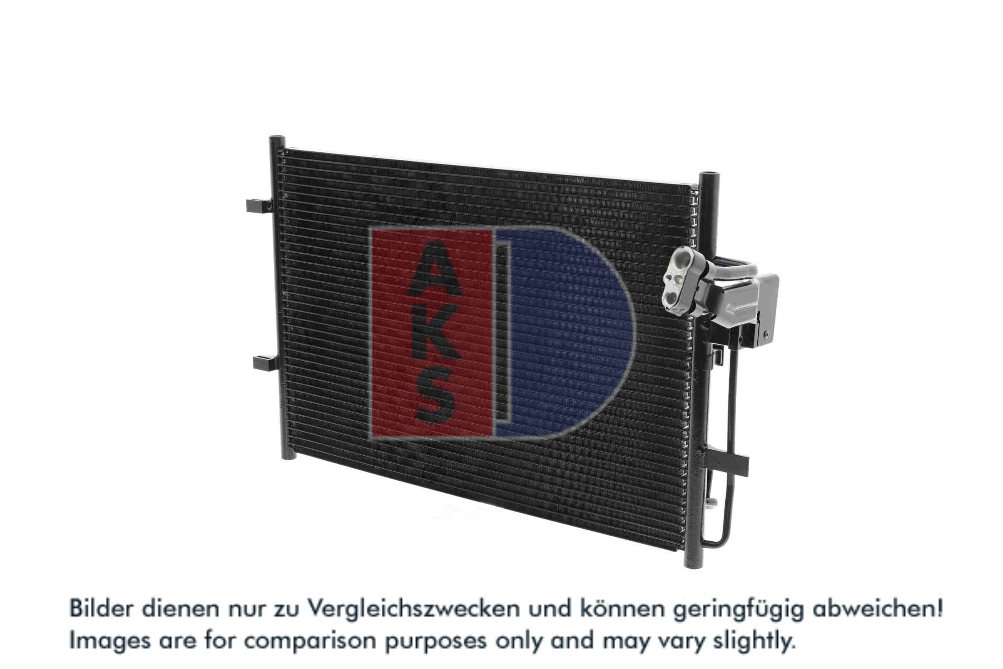 AKS DASIS Kondensor, klimaanlæg 112046n for MAZDA