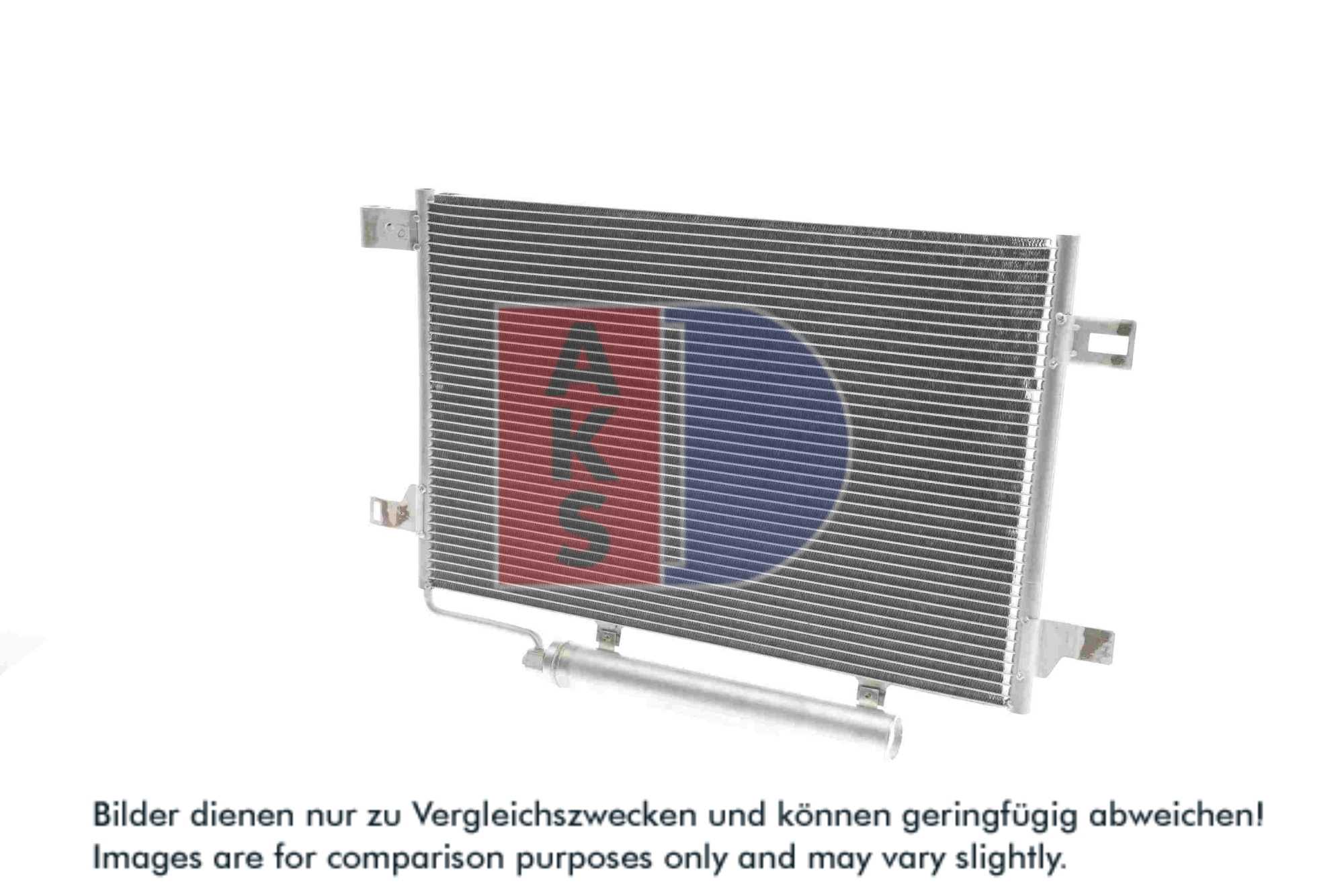 AKS DASIS Kondensor, klimaanlæg 122035n for MERCEDES-BENZ VAG