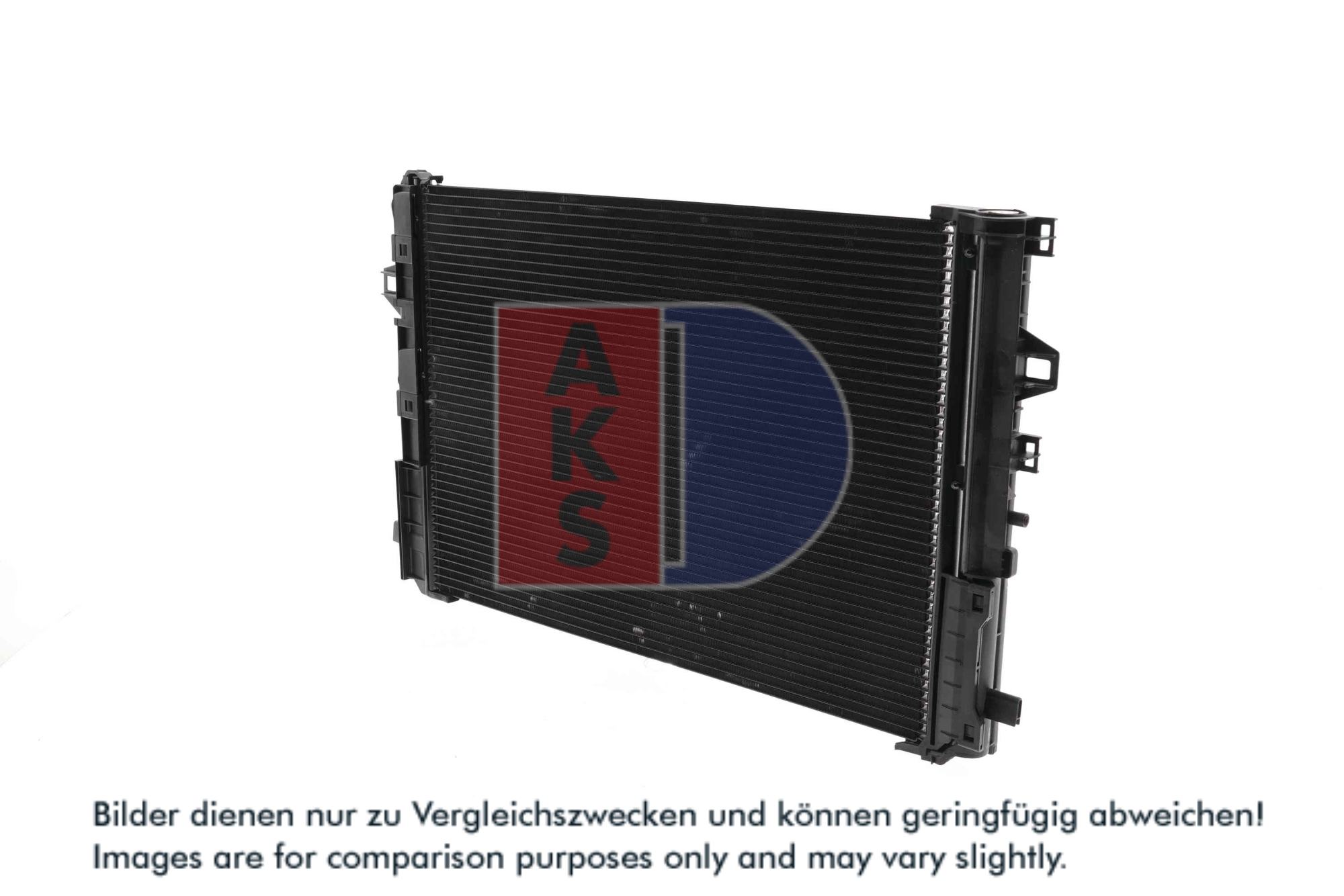 AKS DASIS Kondensor, klimaanlæg 122036n for MERCEDES-BENZ