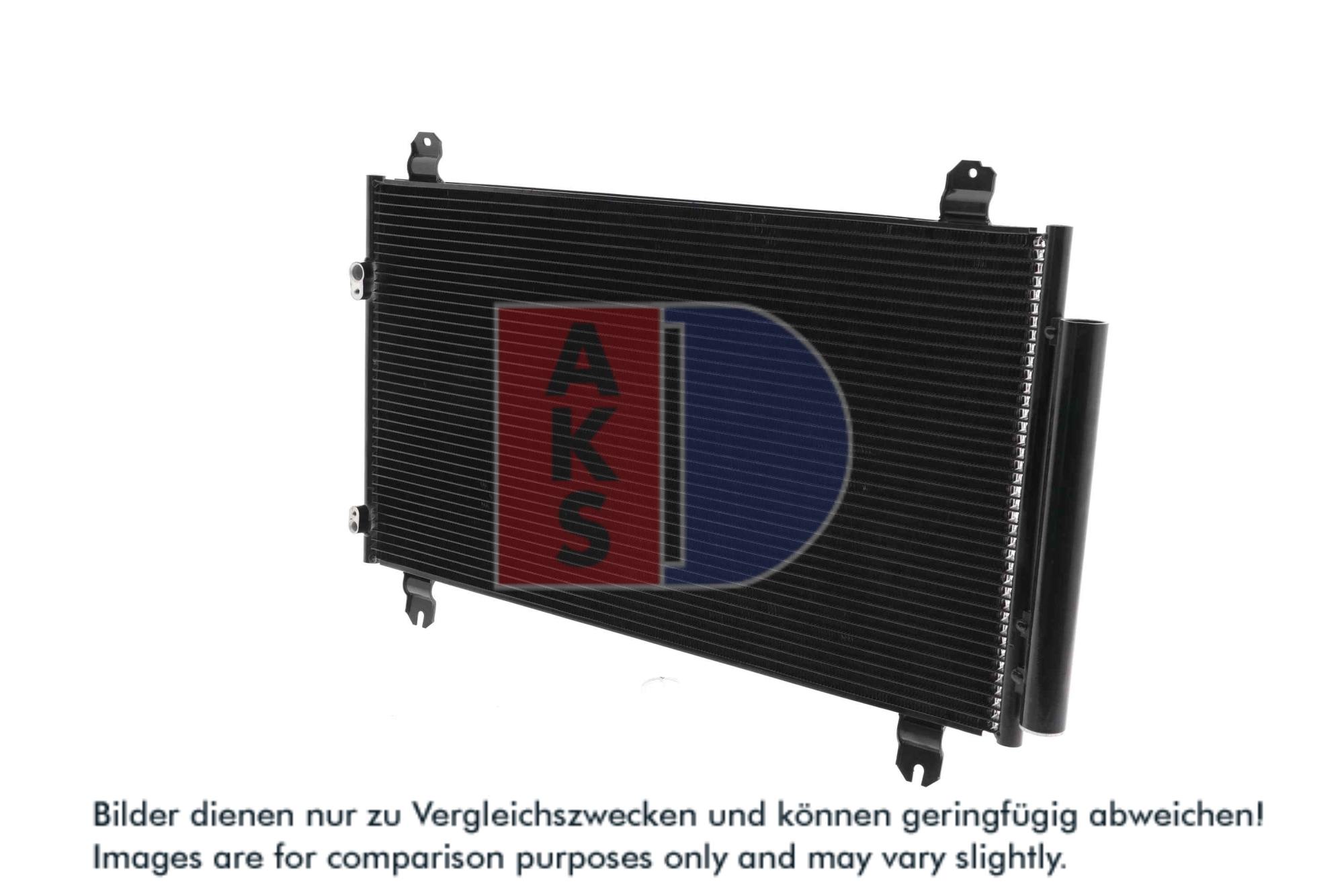 AKS DASIS Kondensor, klimaanlæg 142037n for MITSUBISHI