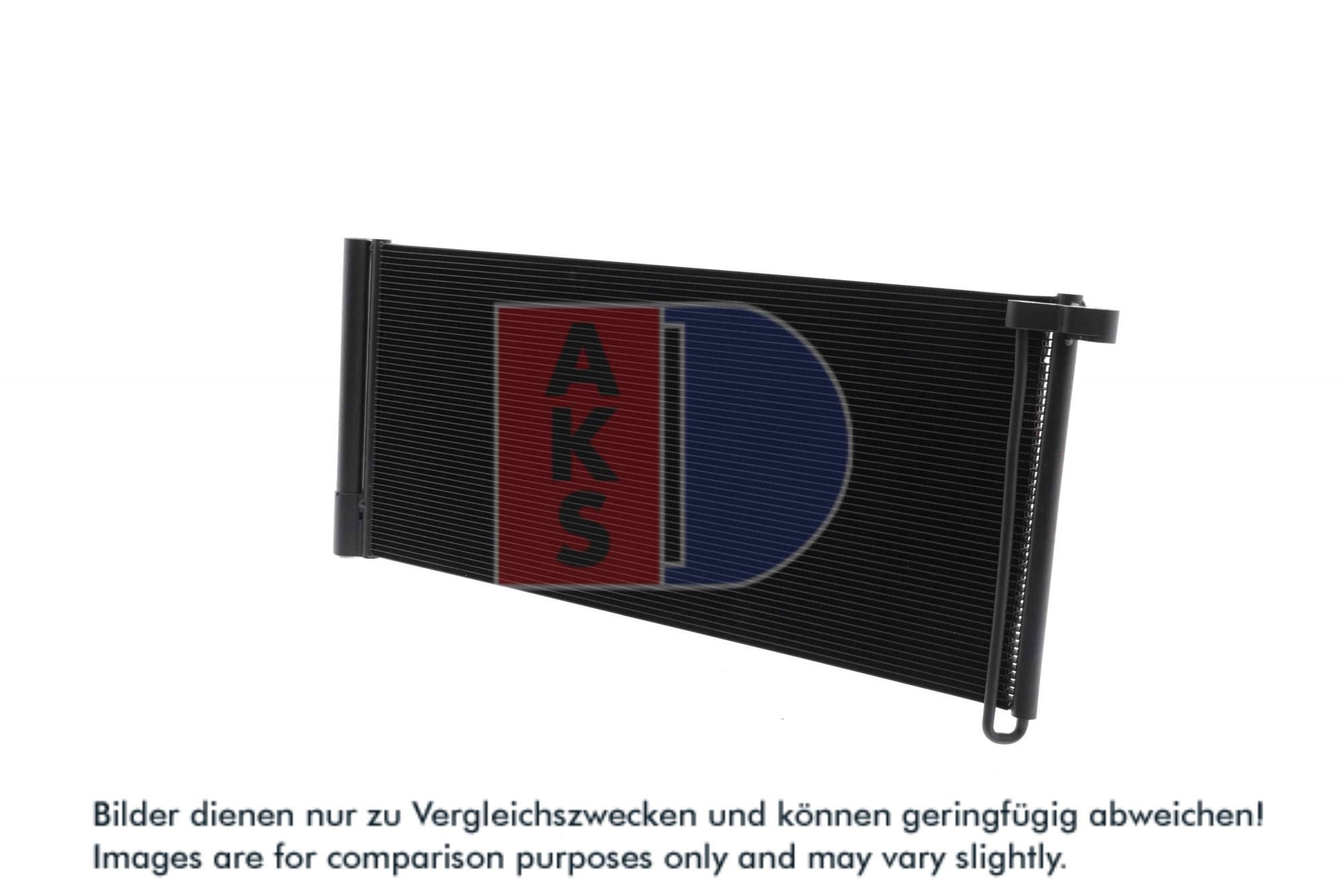 AKS DASIS Kondensor, klimaanlæg 172009n for PORSCHE