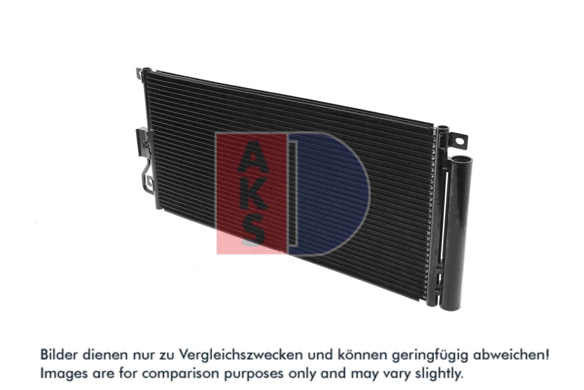 AKS DASIS Kondensor, klimaanlæg 152053n for OPEL