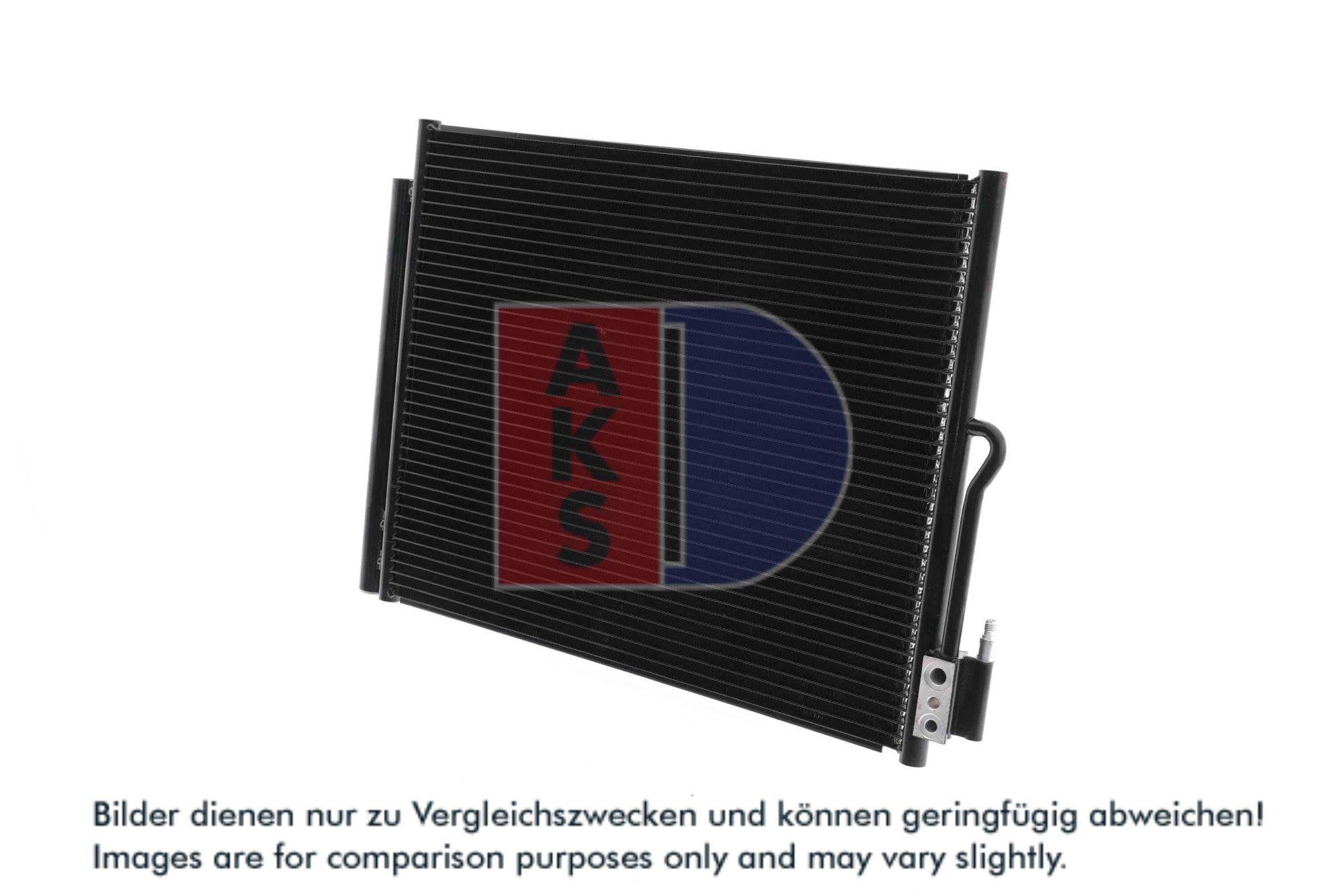 AKS DASIS Kondensor, klimaanlæg 152045n for OPEL