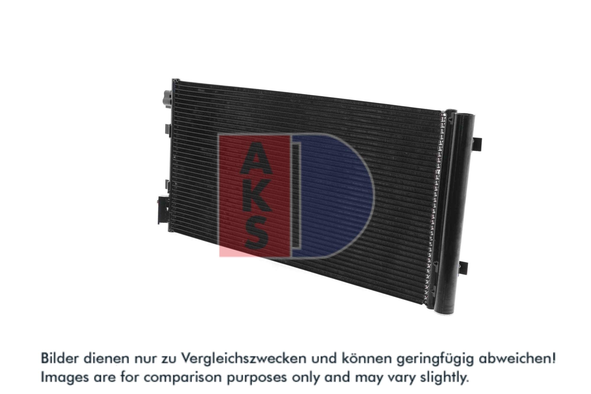 AKS DASIS Kondensor, klimaanlæg 182049n for RENAULT
