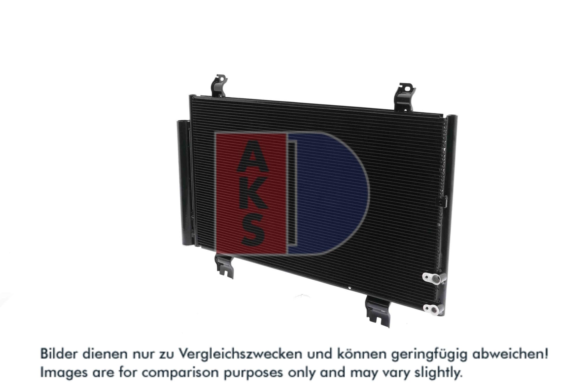 AKS DASIS Kondensor, klimaanlæg 212090n for TOYOTA