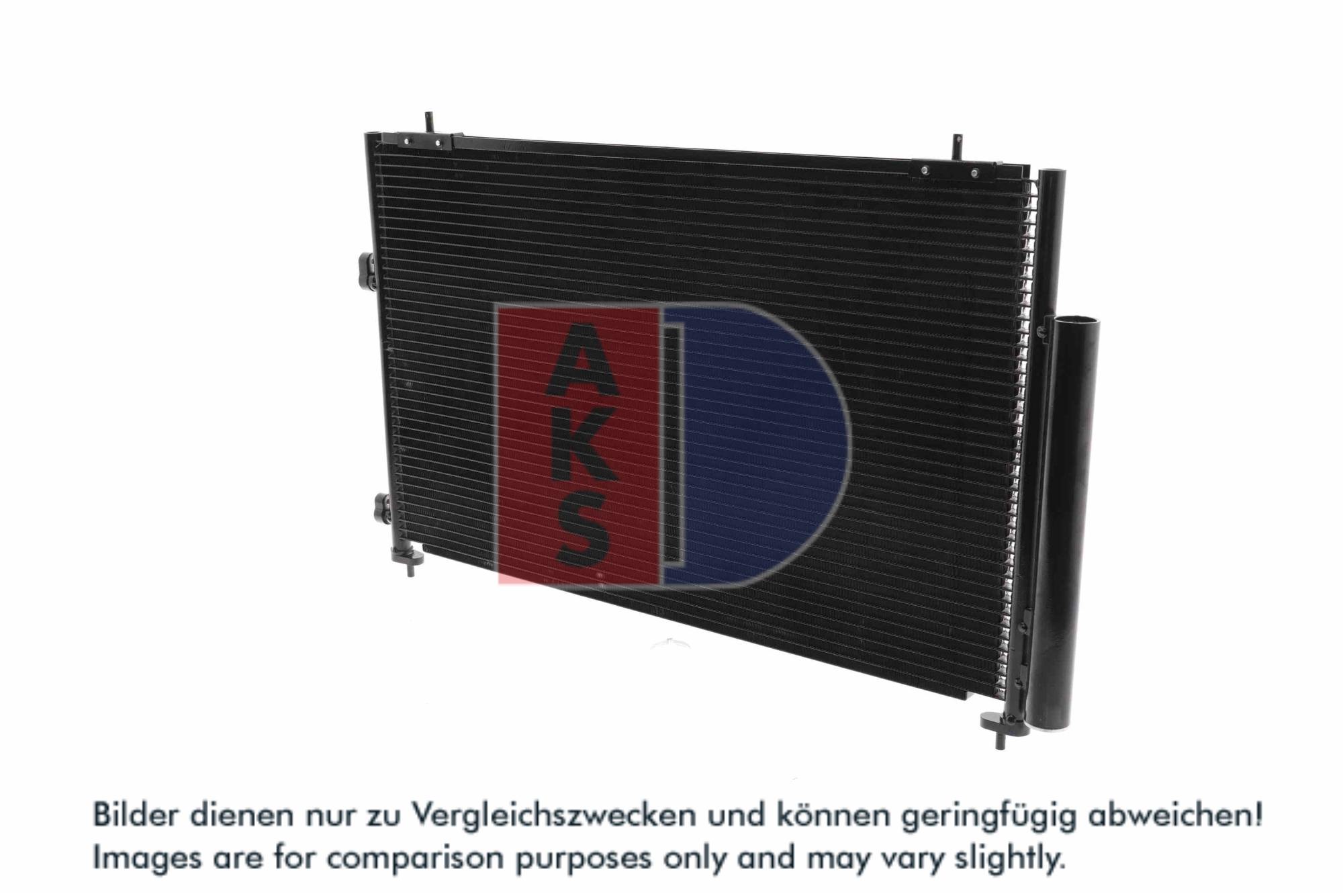 AKS DASIS Kondensor, klimaanlæg 212098n for TOYOTA