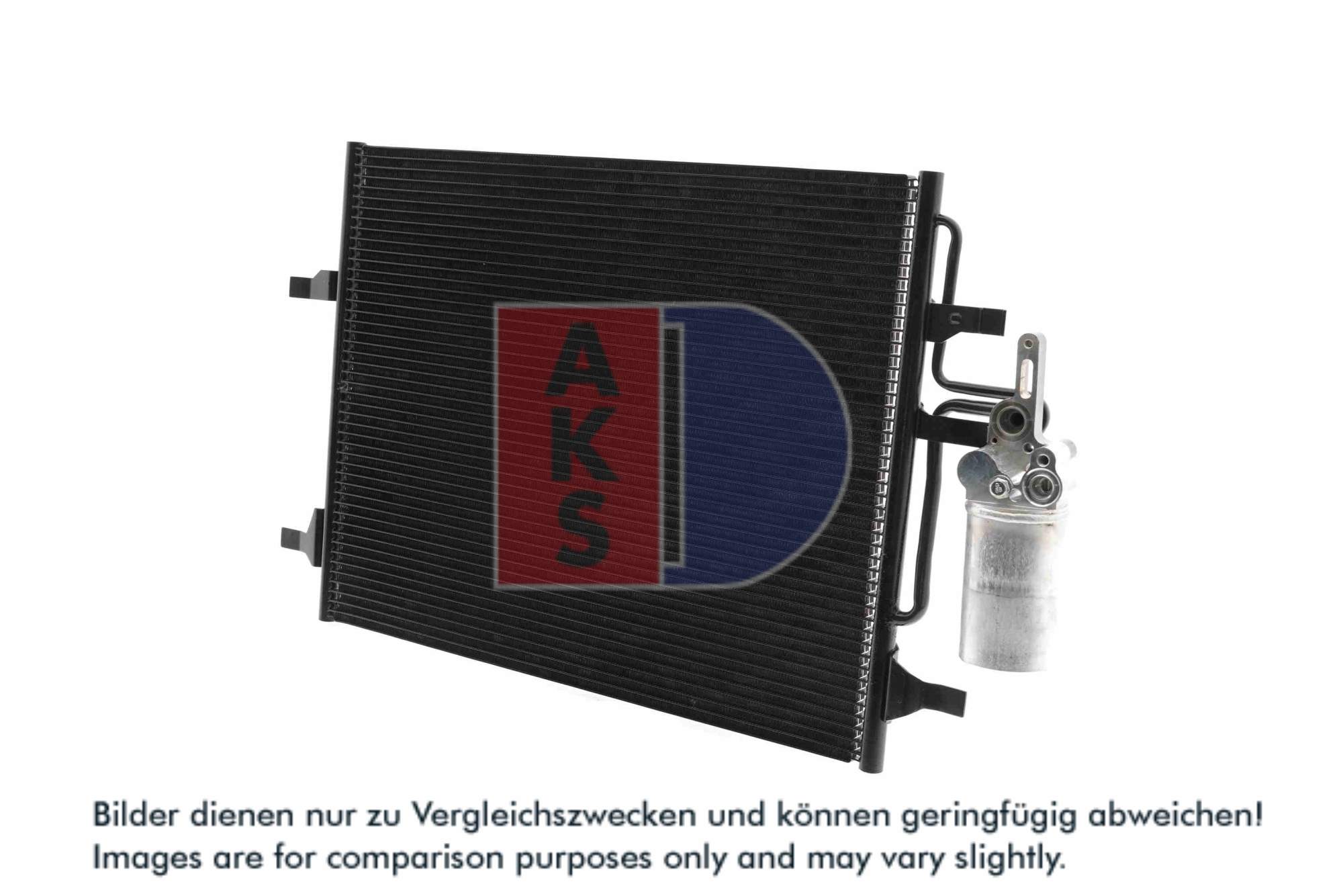 AKS DASIS Kondensor, klimaanlæg 222012n for VOLVO