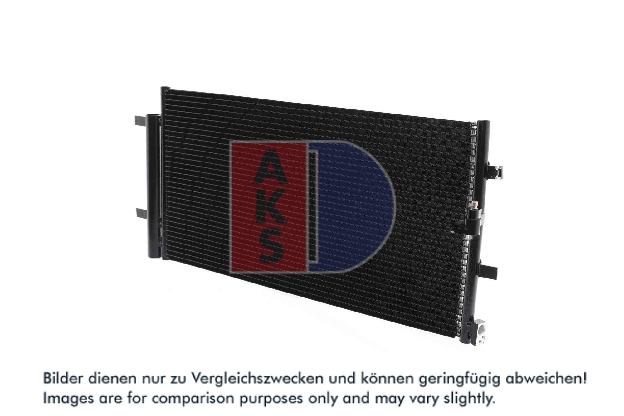 AKS DASIS Kondensor, klimaanlæg 482024n for VAG