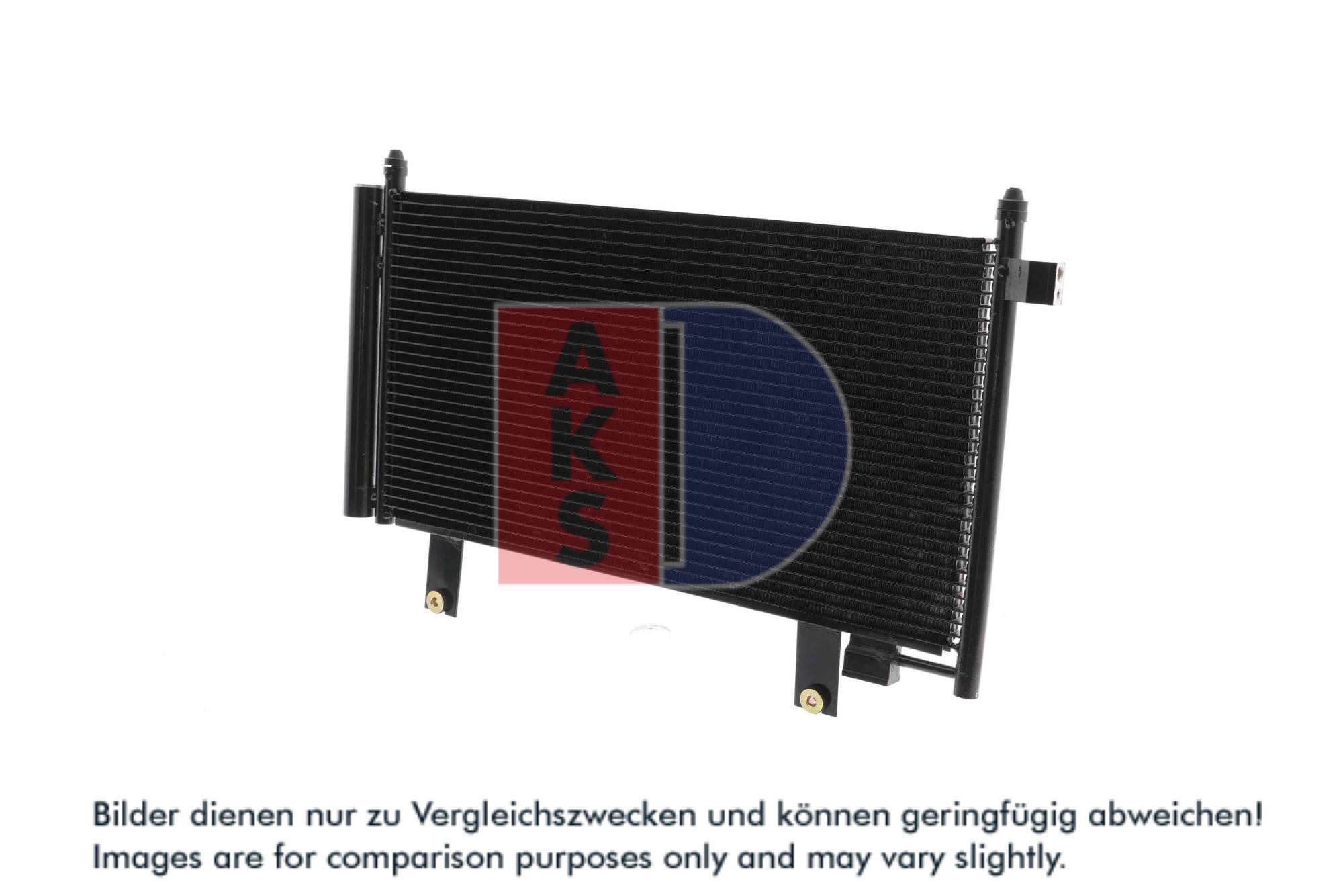 AKS DASIS Kondensor, klimaanlæg 082060n for ALFAROME/FIAT/LANCI SUZUKI