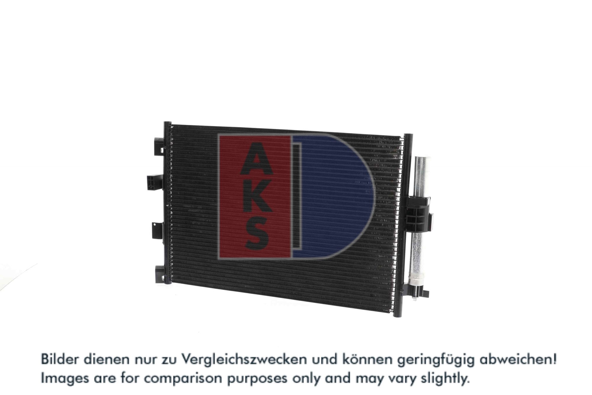 AKS DASIS Kondensor, klimaanlæg 092073n for FORD