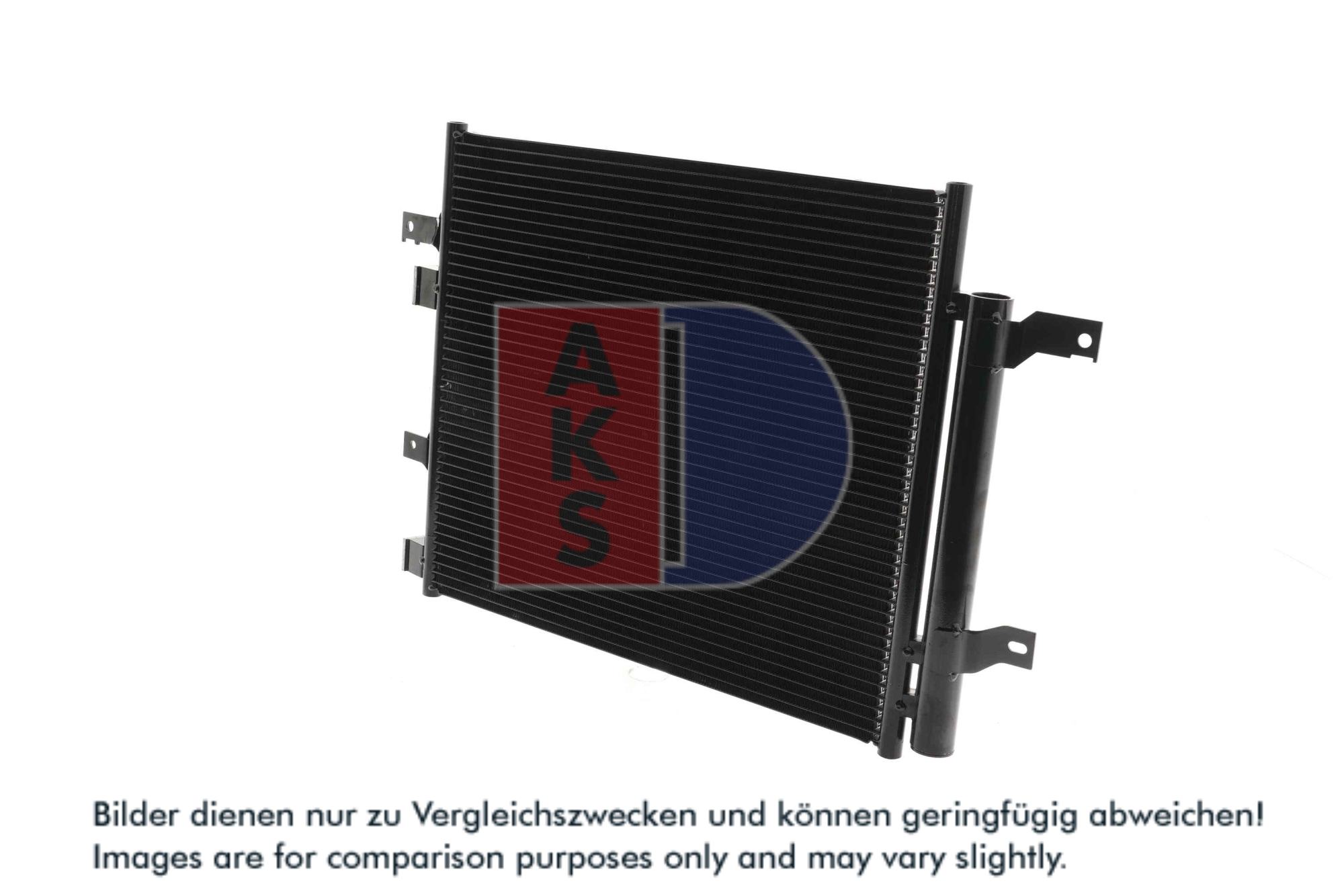 AKS DASIS Kondensor, klimaanlæg 022011n for JAGUAR