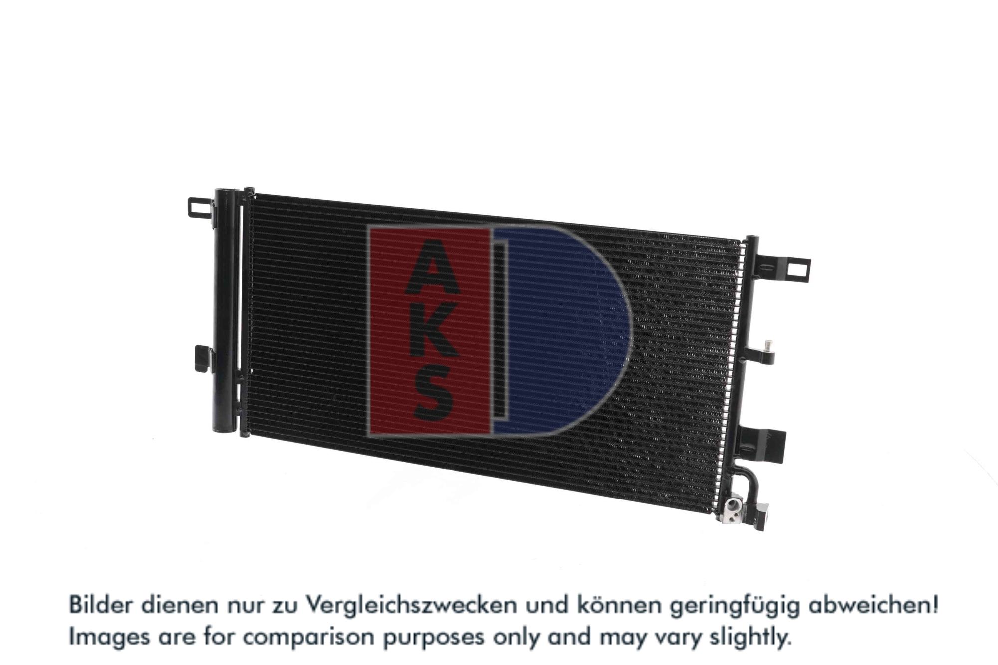 AKS DASIS Kondensor, klimaanlæg 042033n for VAG