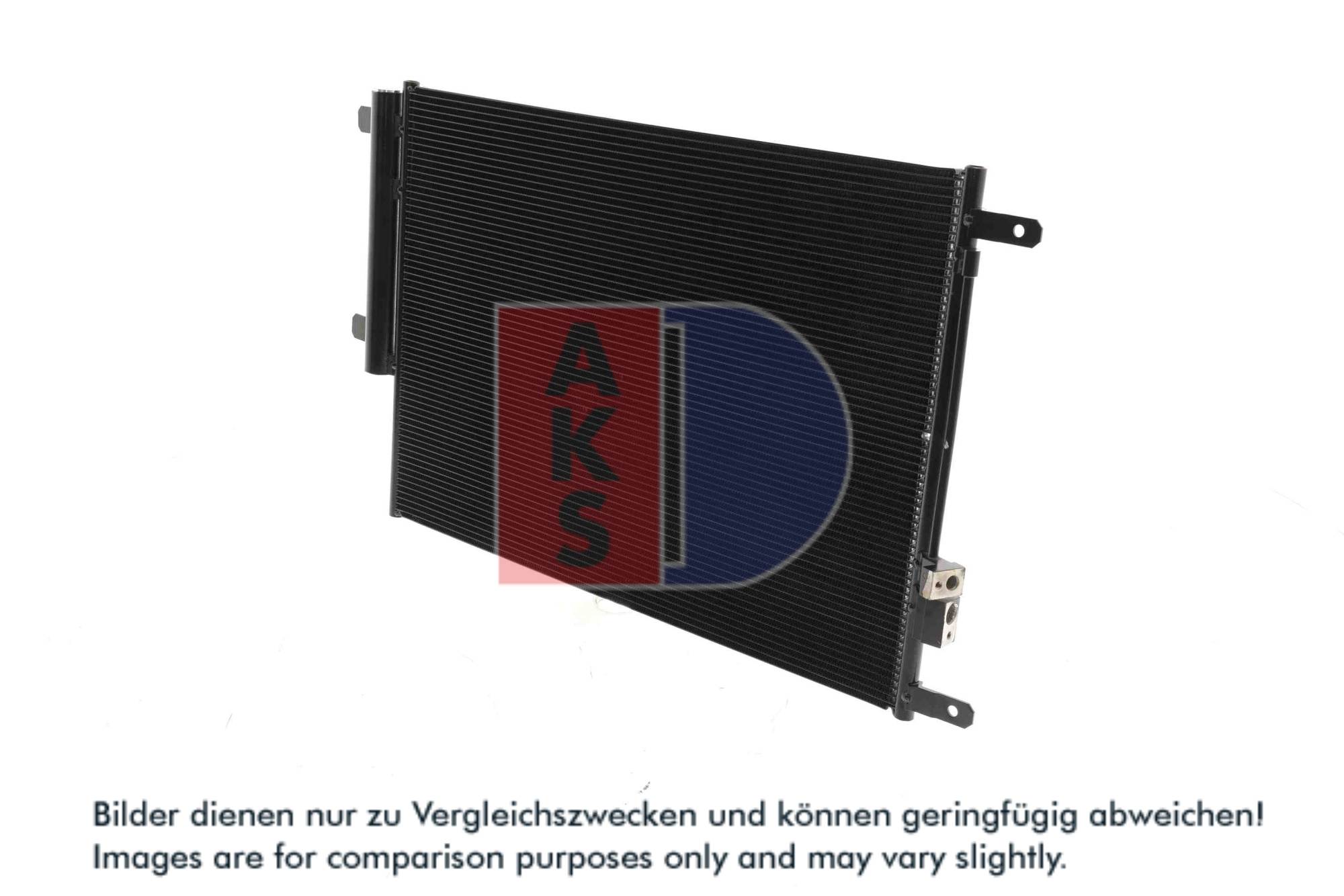 AKS DASIS Kondensor, klimaanlæg 082057n for ALFAROME/FIAT/LANCI