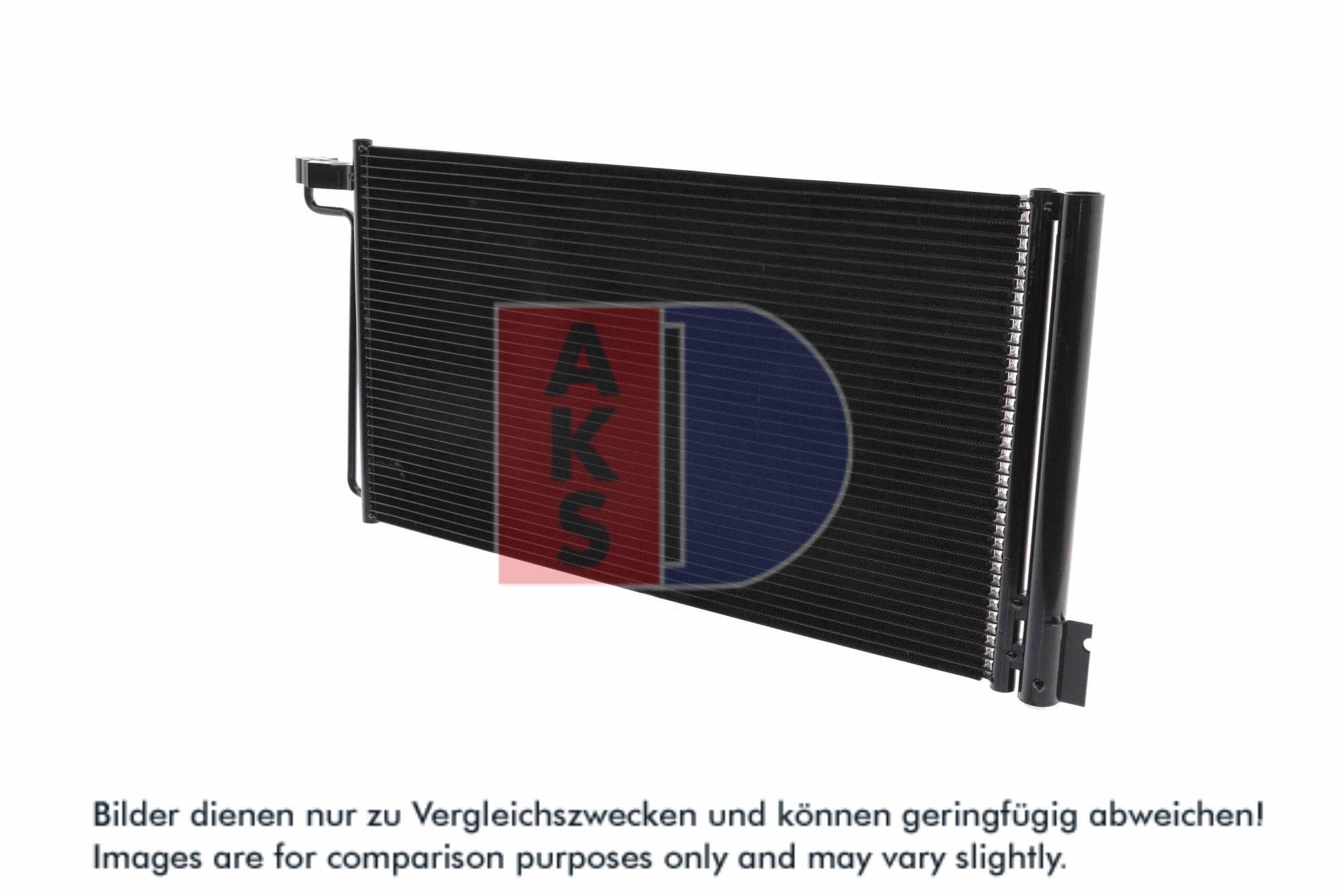 AKS DASIS Kondensor, klimaanlæg 092074n for FORD