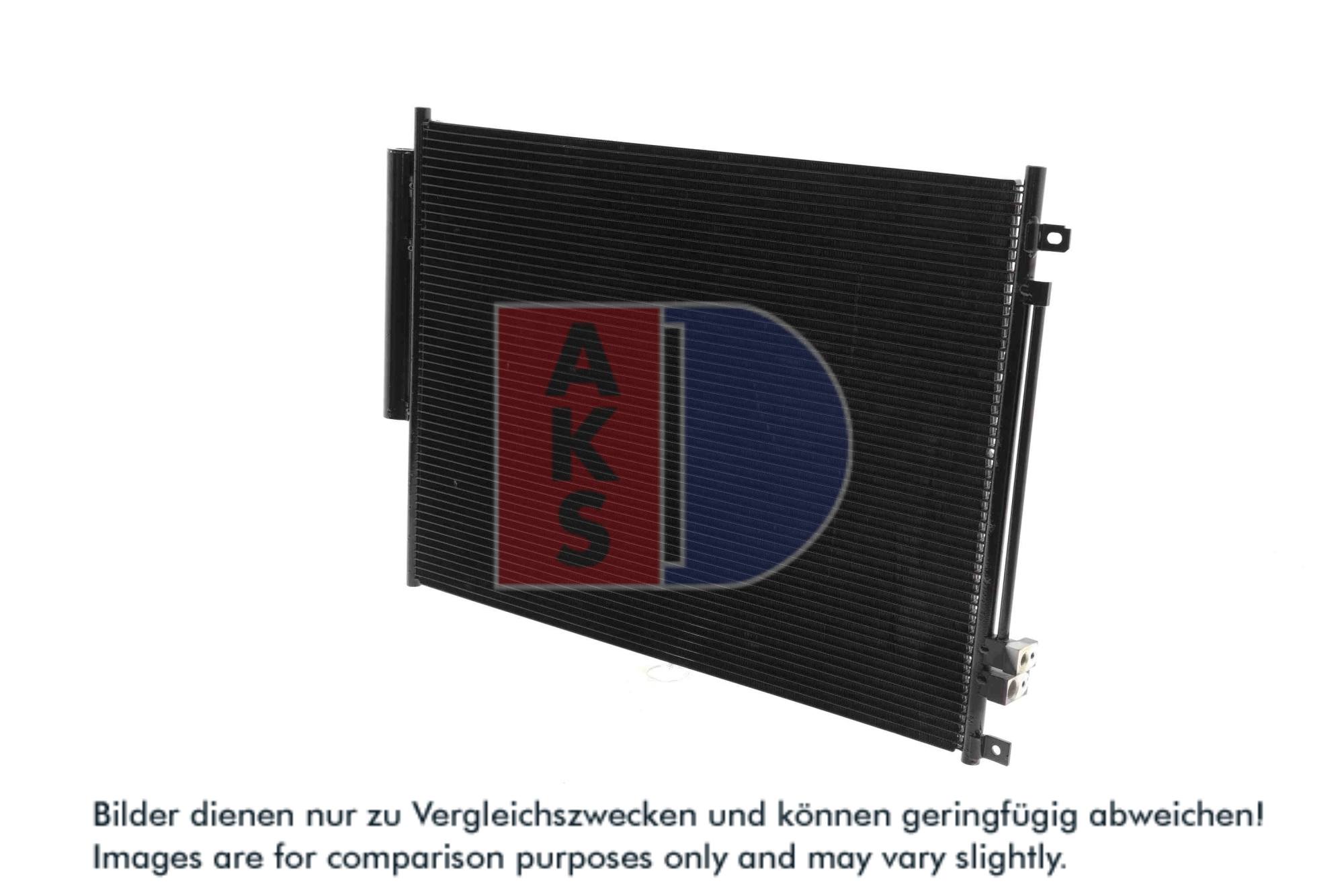 AKS DASIS Kondensor, klimaanlæg 082062n for ALFAROME/FIAT/LANCI