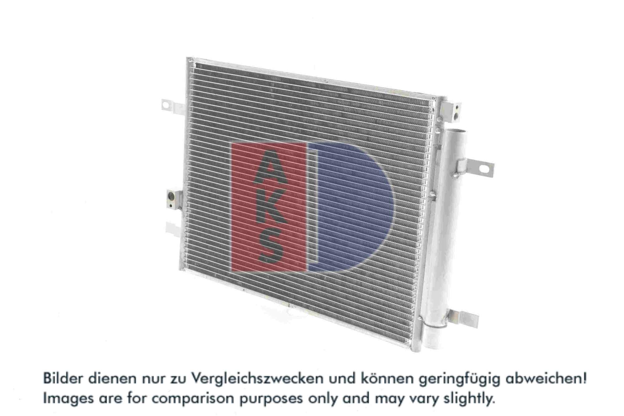 AKS DASIS Kondensor, klimaanlæg 112047n for MAZDA