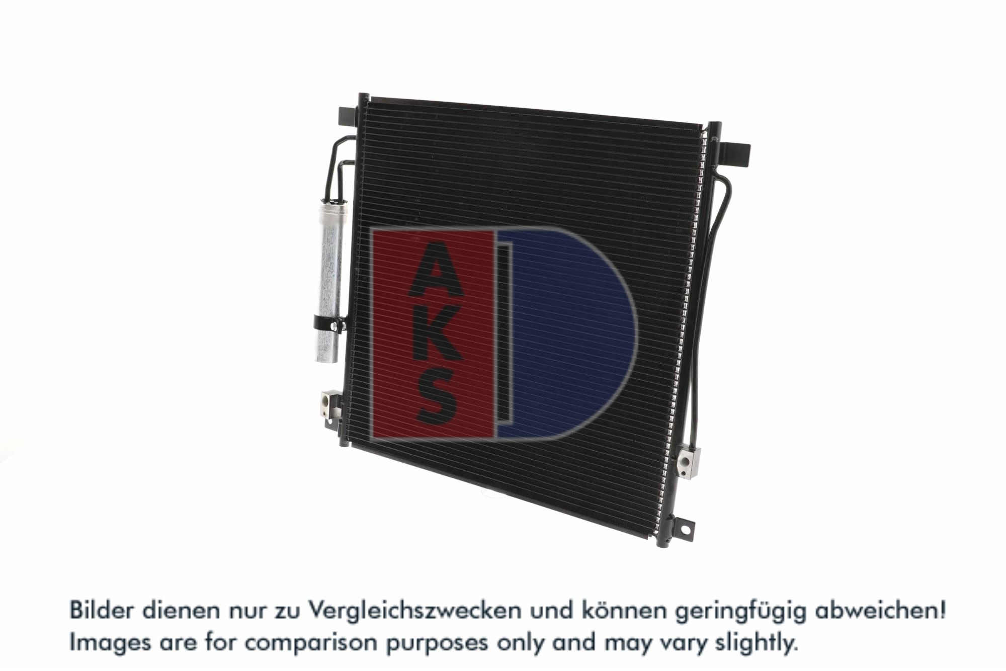AKS DASIS Kondensor, klimaanlæg 142038n for MITSUBISHI ALFAROME/FIAT/LANCI