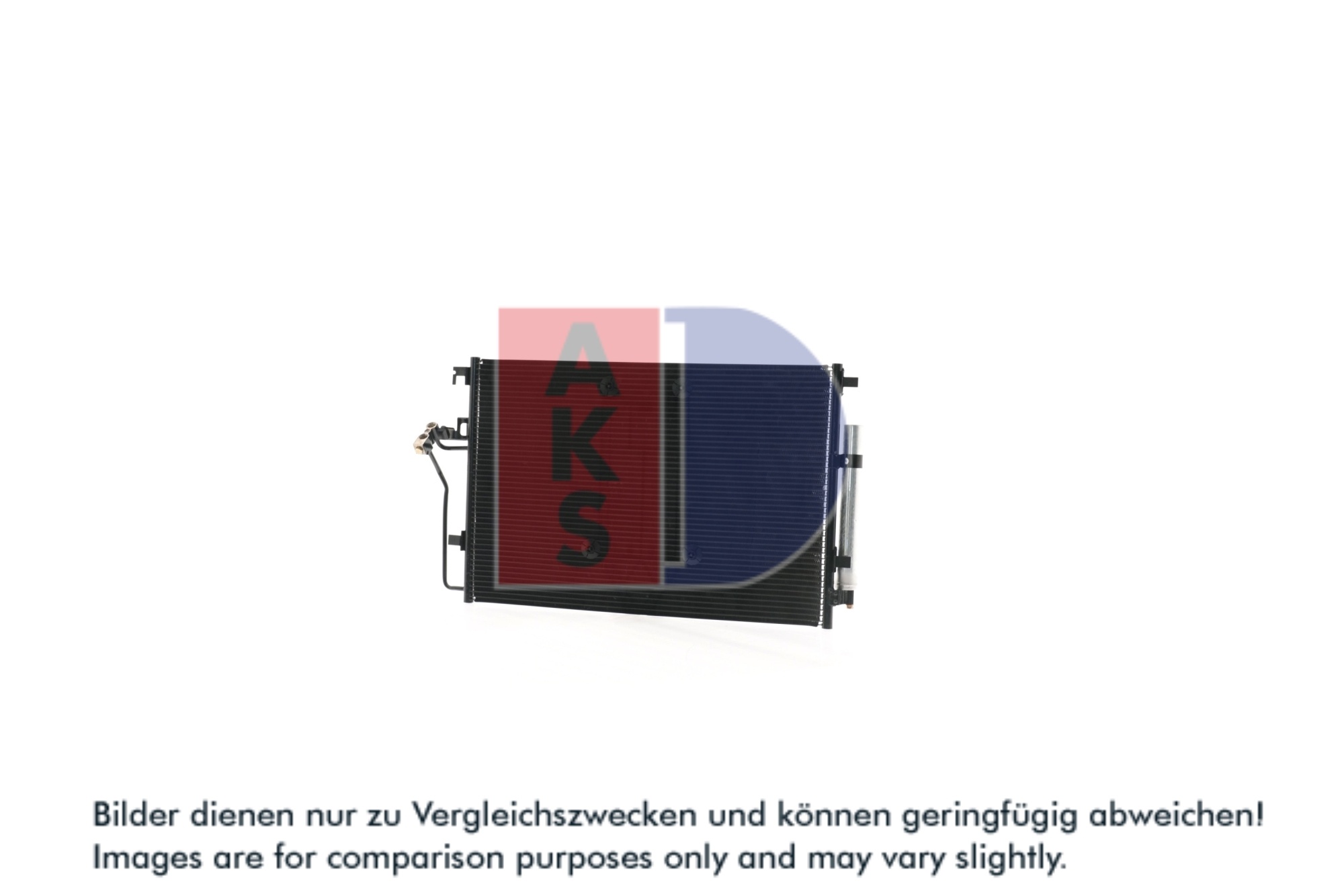 AKS DASIS Kondensor, klimaanlæg 122053n for MERCEDES-BENZ