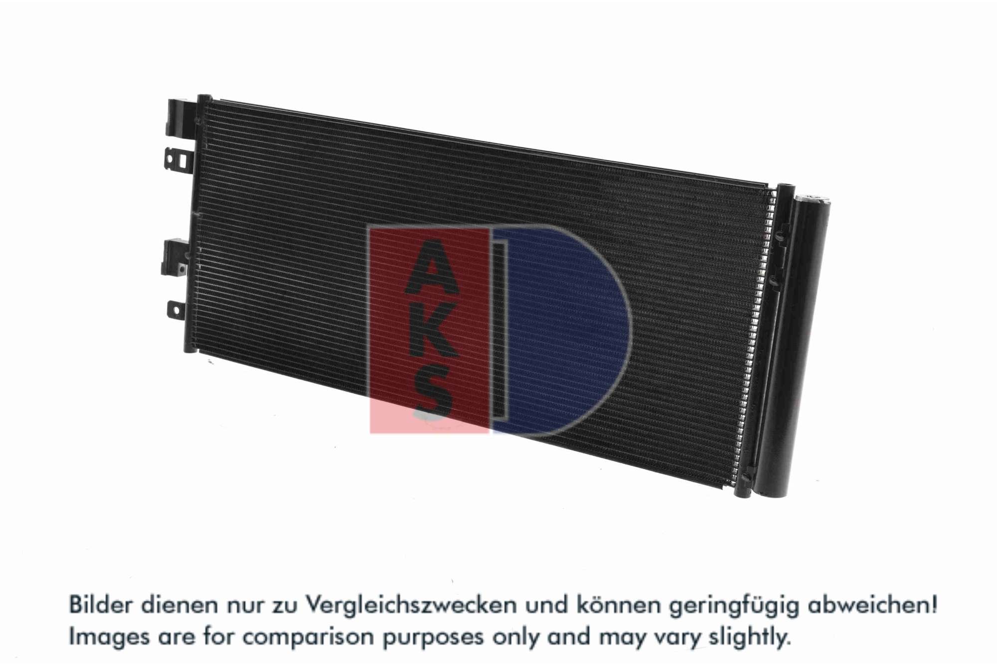 AKS DASIS Kondensor, klimaanlæg 152075n for OPEL