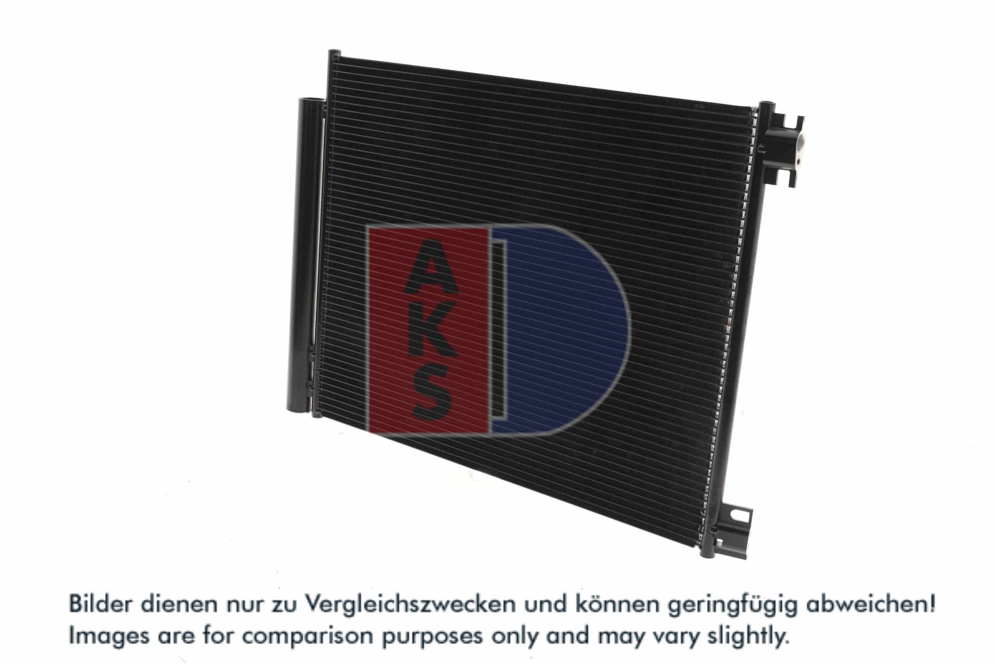 AKS DASIS Kondensor, klimaanlæg 182055n for RENAULT