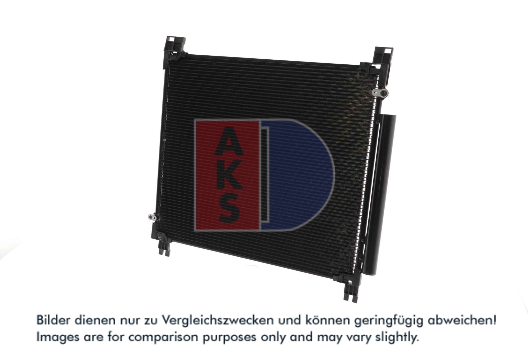 AKS DASIS Kondensor, klimaanlæg 212115n for TOYOTA