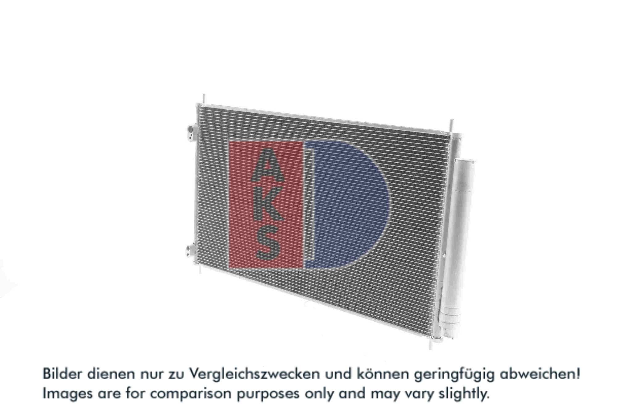 AKS DASIS Kondensor, klimaanlæg 212117n for TOYOTA