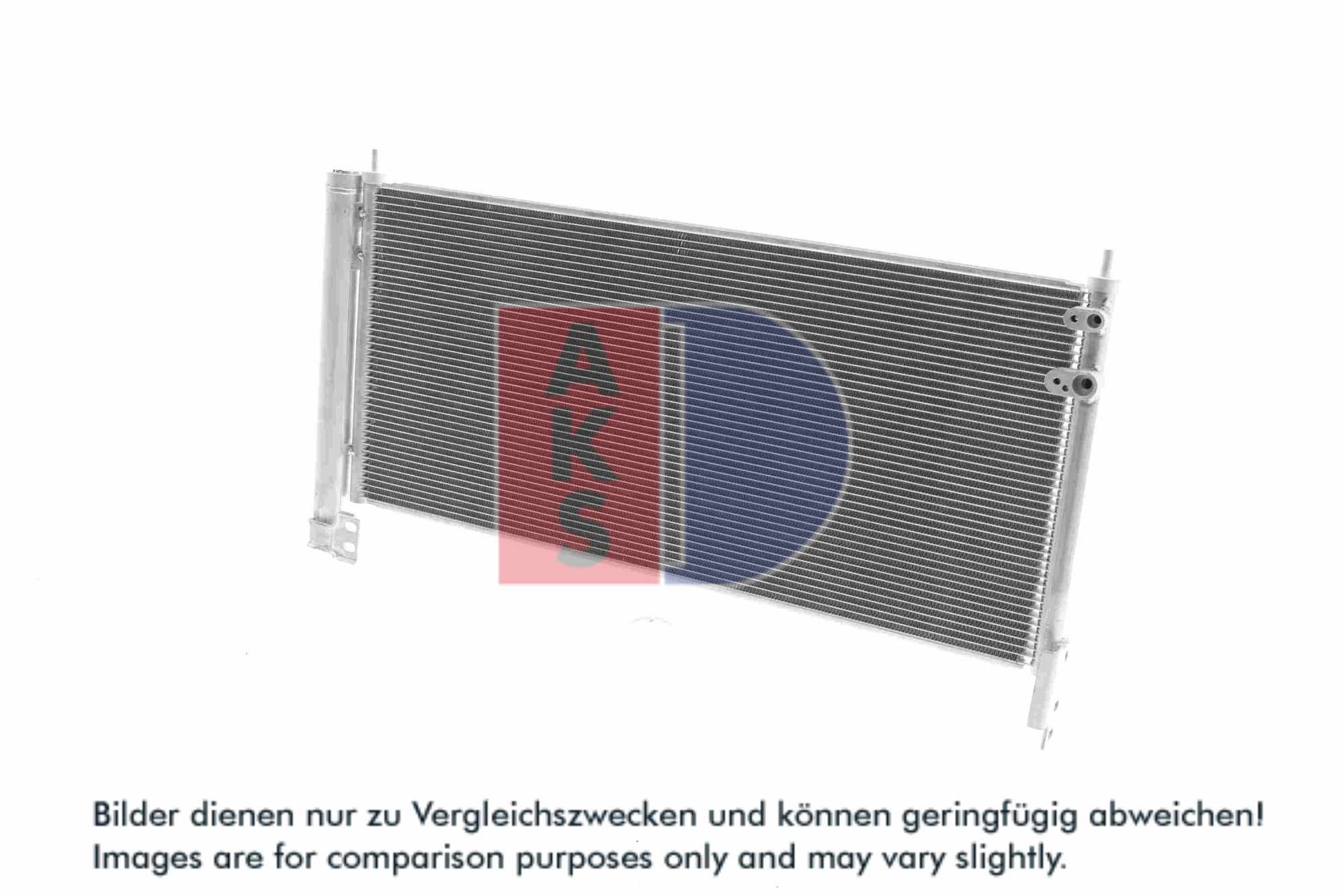 AKS DASIS Kondensor, klimaanlæg 212126n for TOYOTA