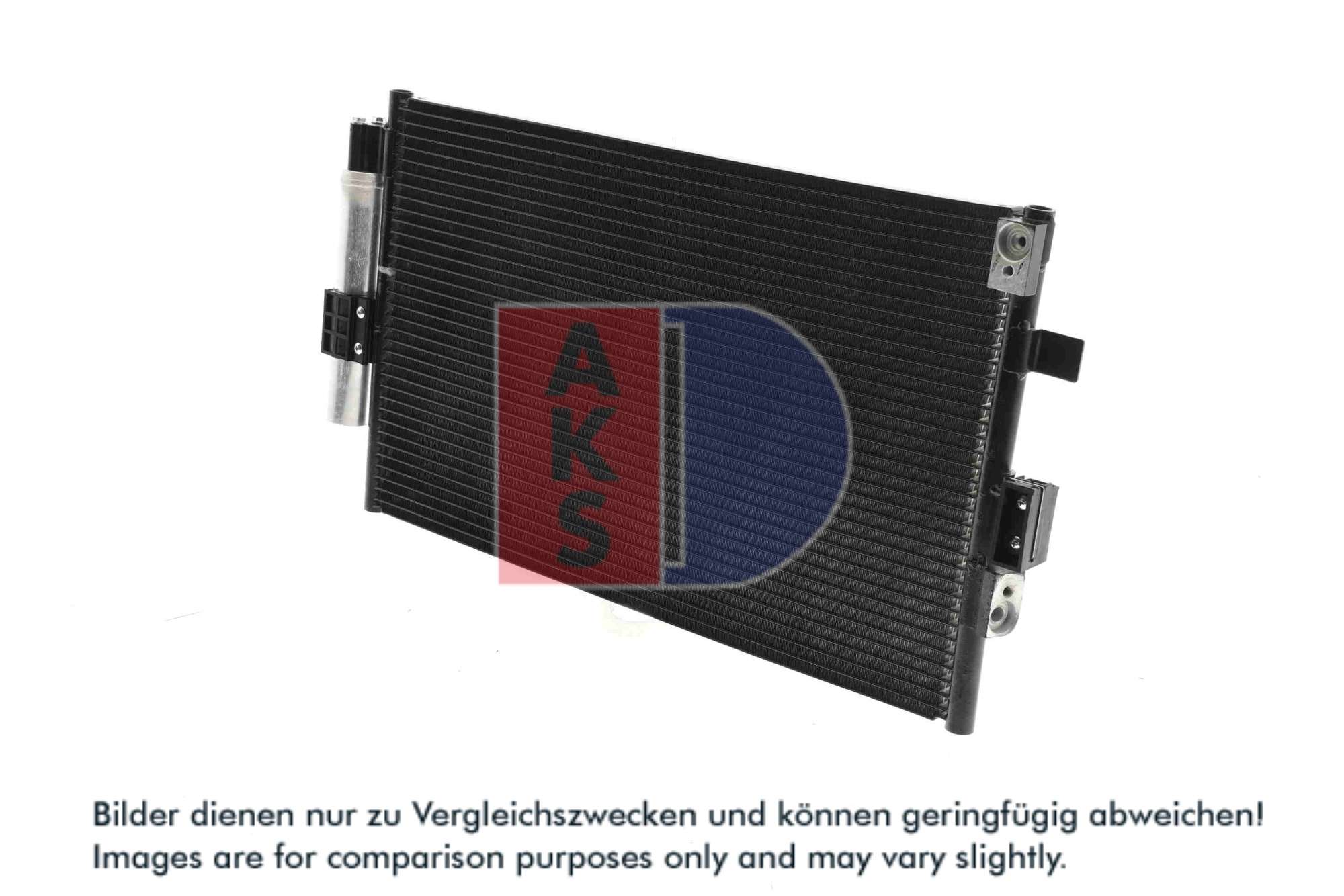AKS DASIS Kondensor, klimaanlæg 092084n for FORD