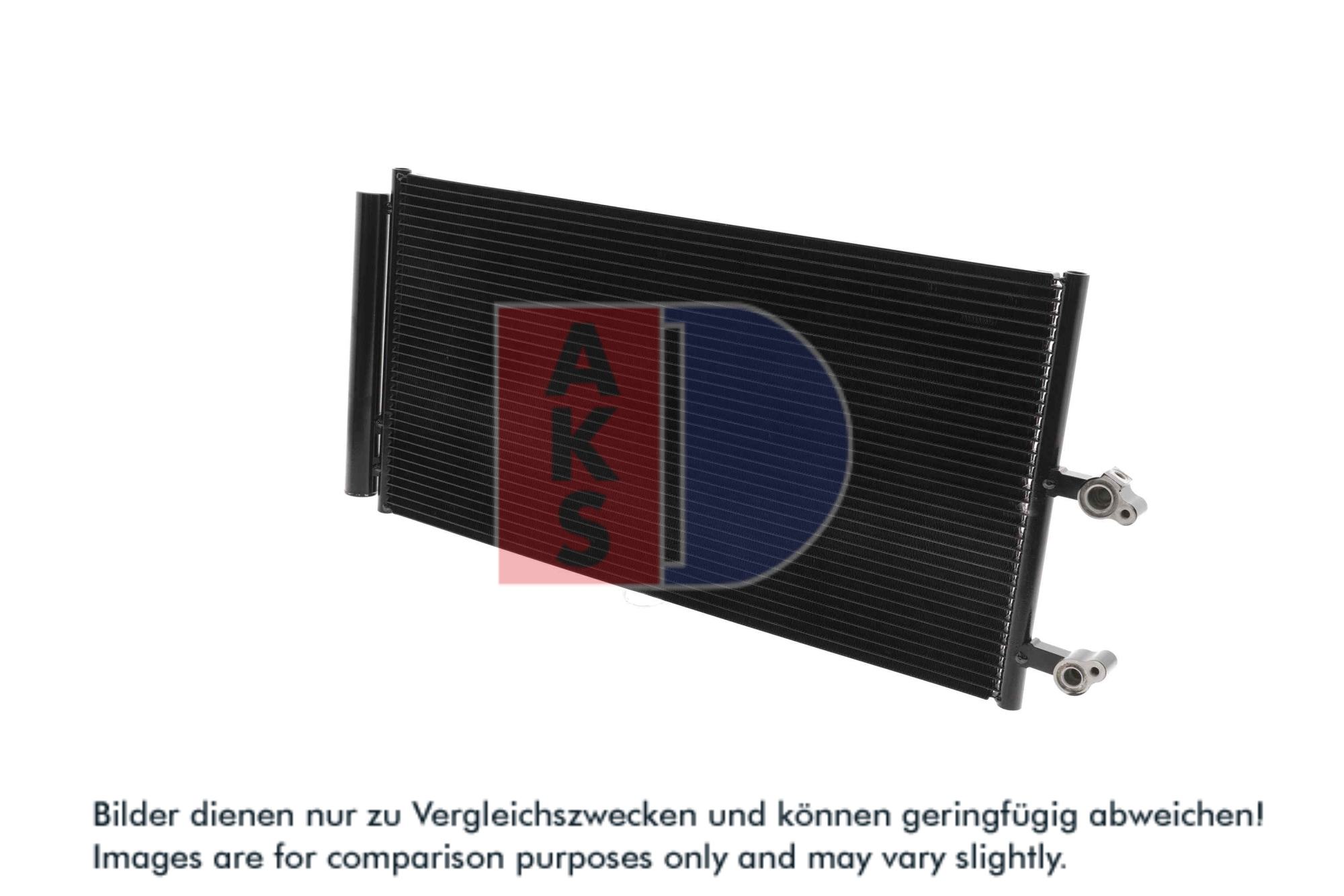 AKS DASIS Kondensor, klimaanlæg 222015n for VOLVO
