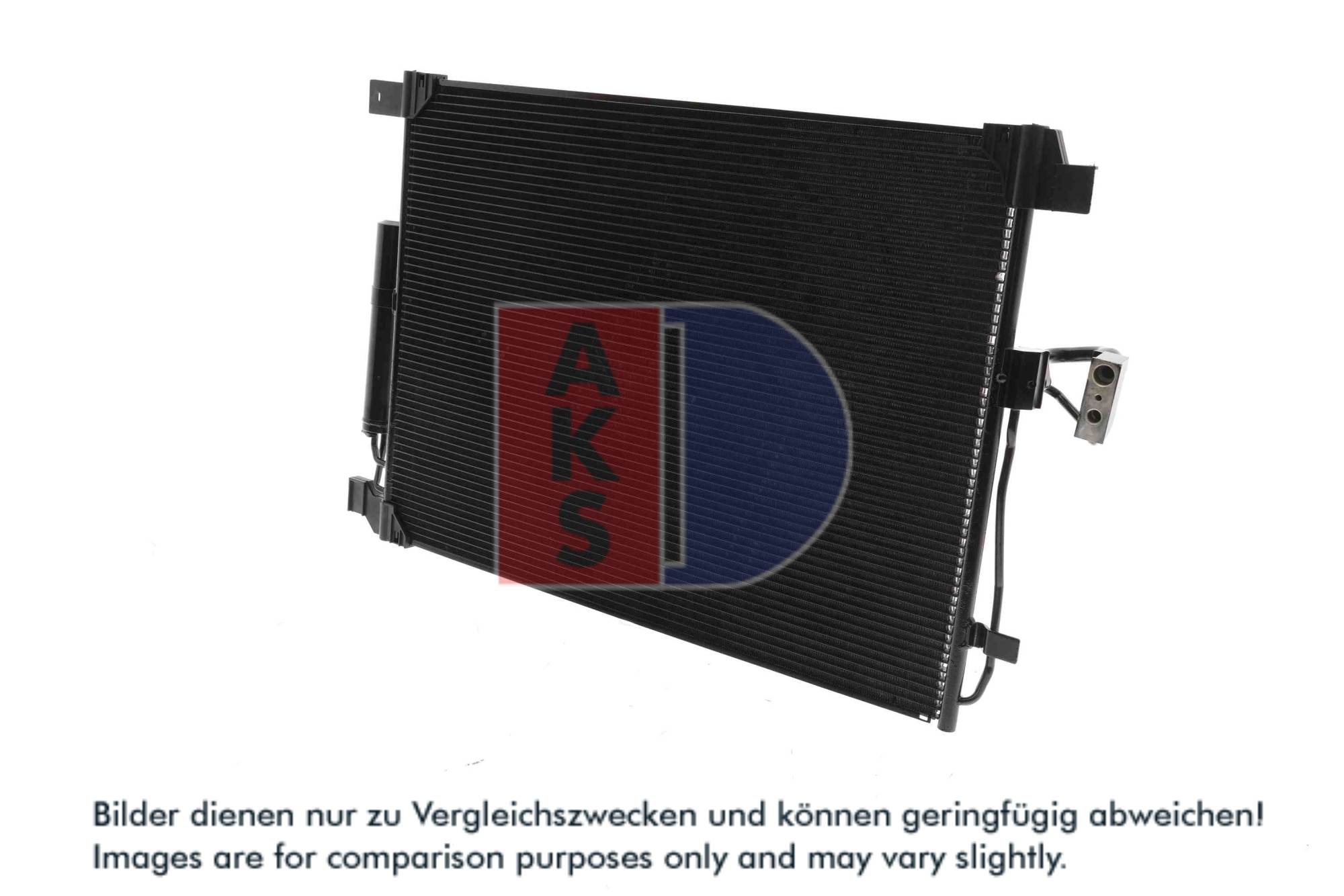 AKS DASIS Kondensor, klimaanlæg 072073n for NISSAN RENAULT