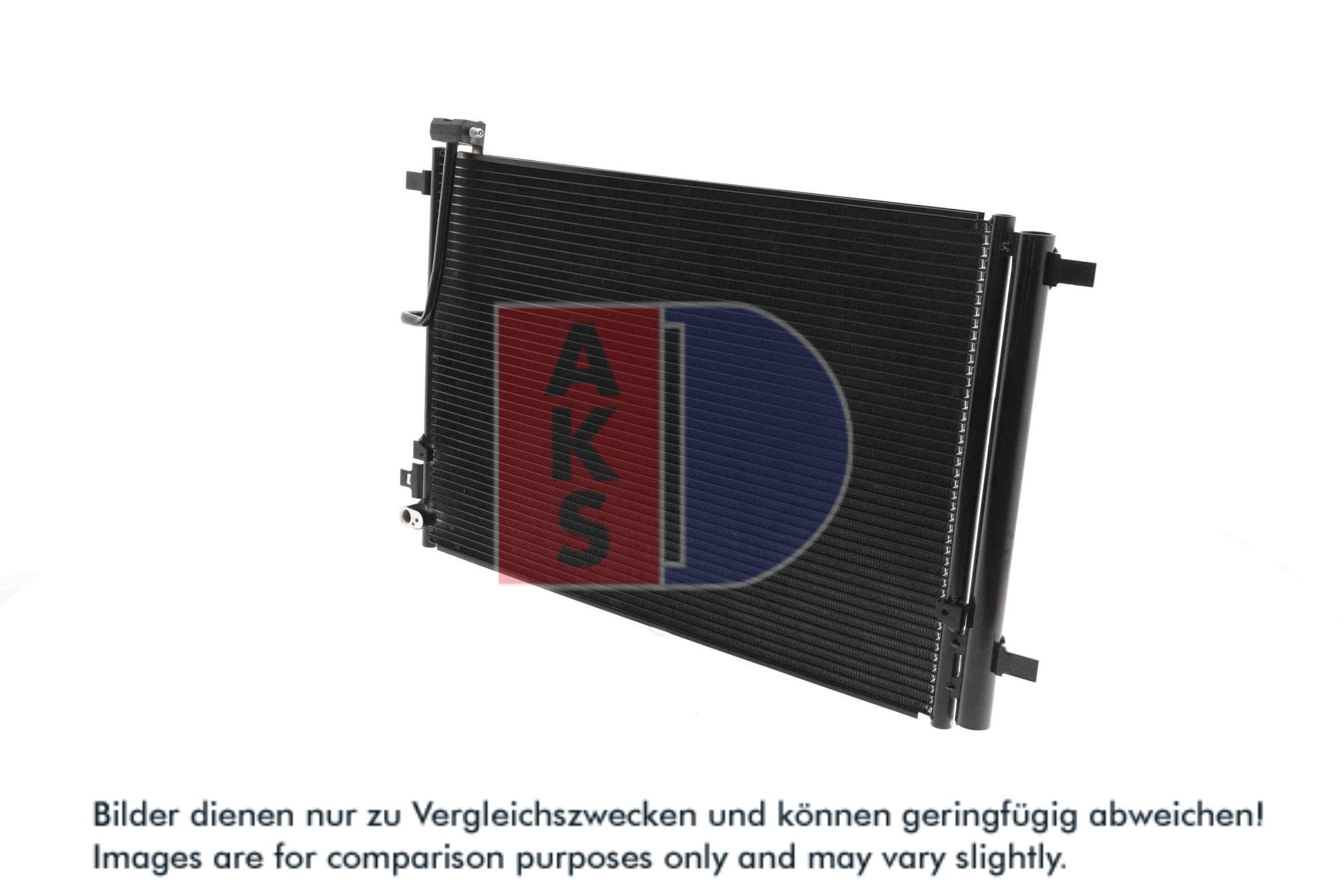 AKS DASIS Kondensor, klimaanlæg 482027n for VAG