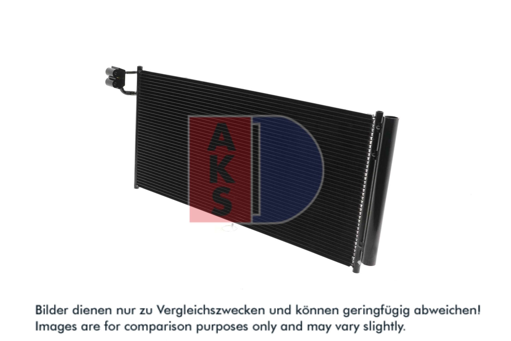 AKS DASIS Kondensor, klimaanlæg 172015n for PORSCHE
