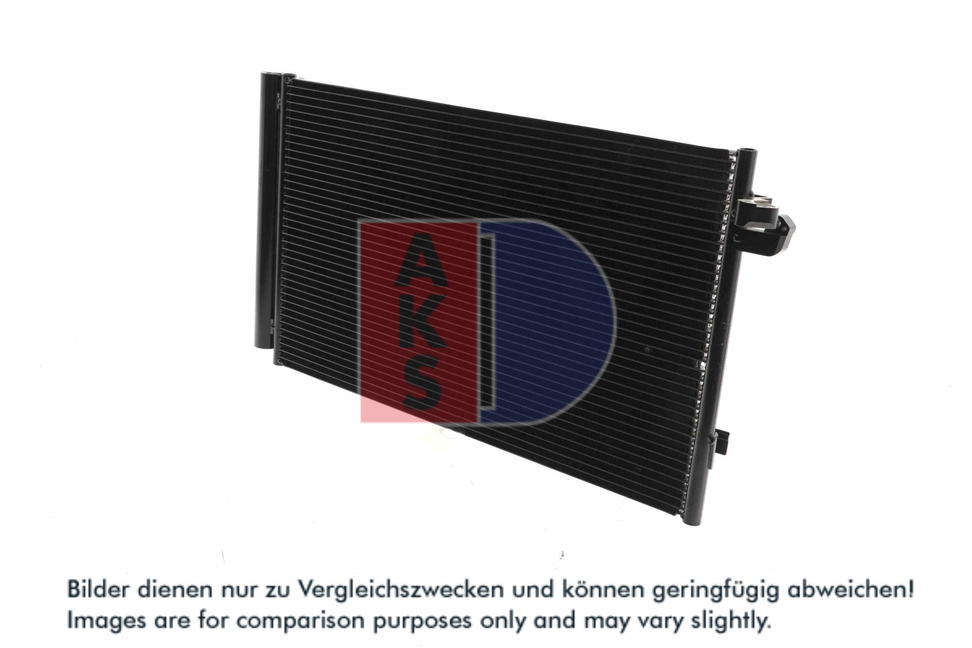 AKS DASIS Kondensor, klimaanlæg 052036n for BMW