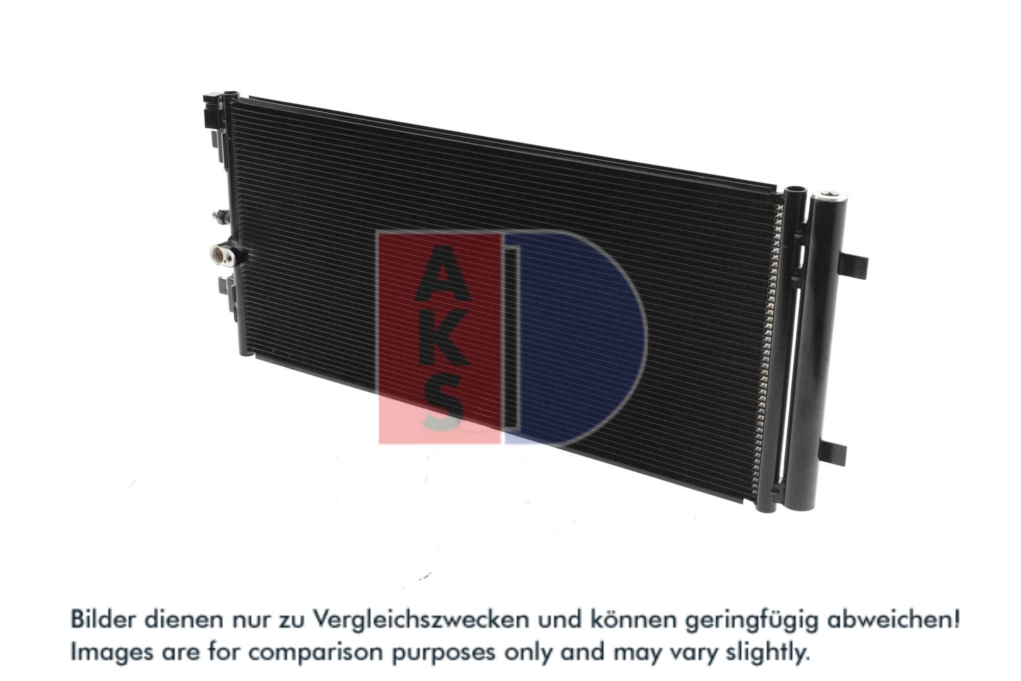 AKS DASIS Kondensor, klimaanlæg 042043n for VAG