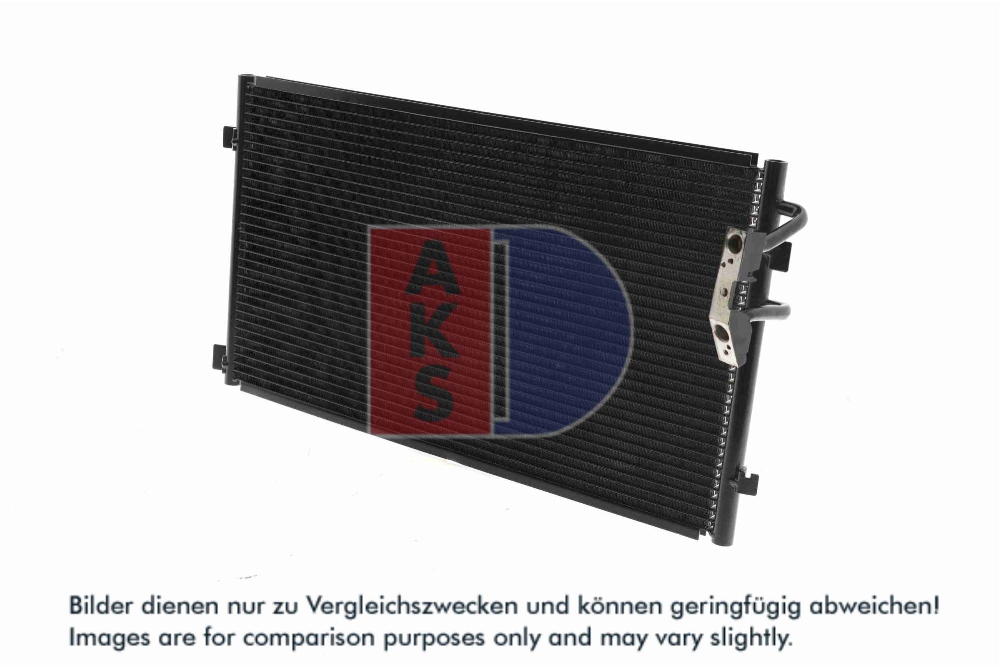 AKS DASIS Kondensor, klimaanlæg 052039n for BMW