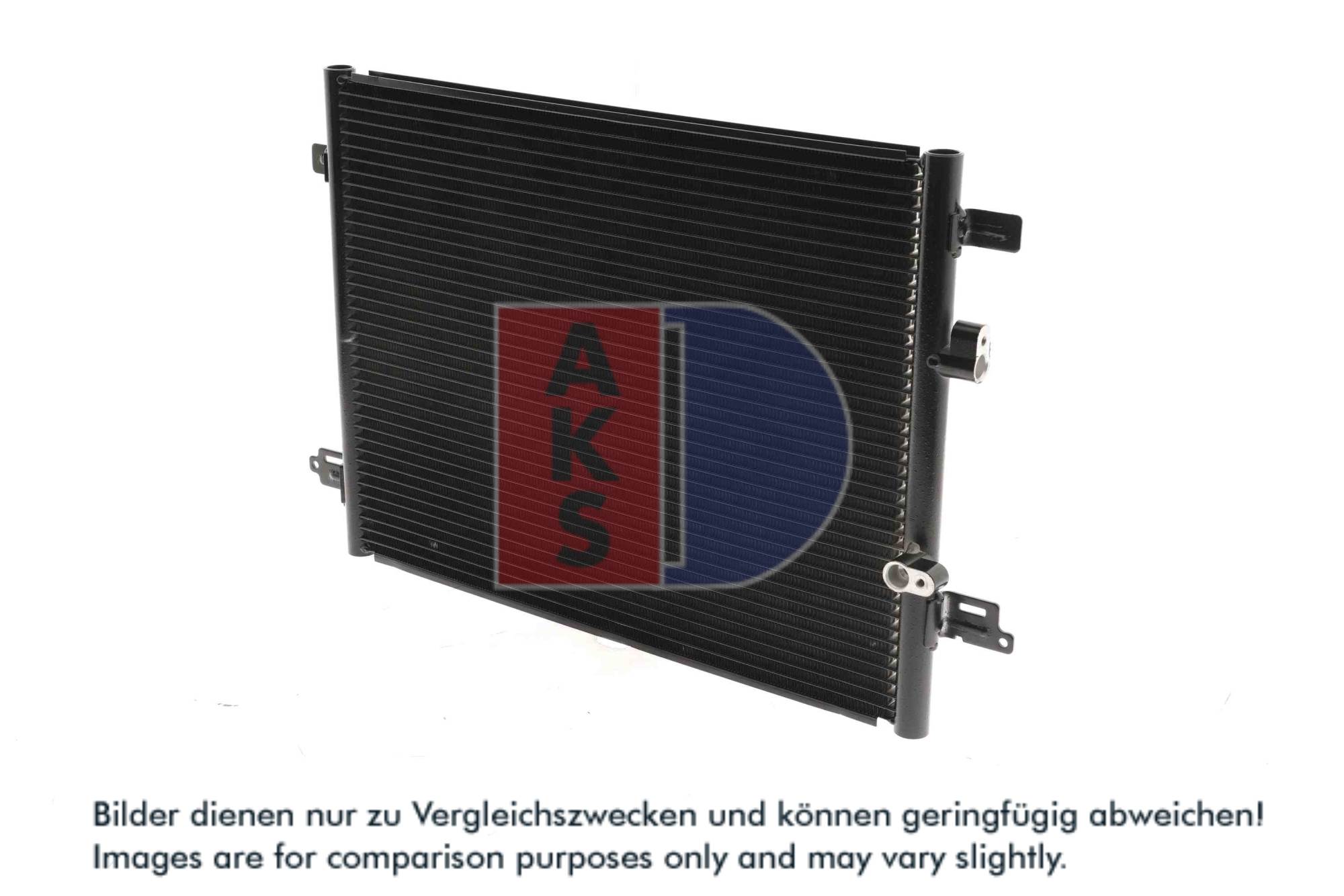 AKS DASIS Kondensor, klimaanlæg 182001n for RENAULT