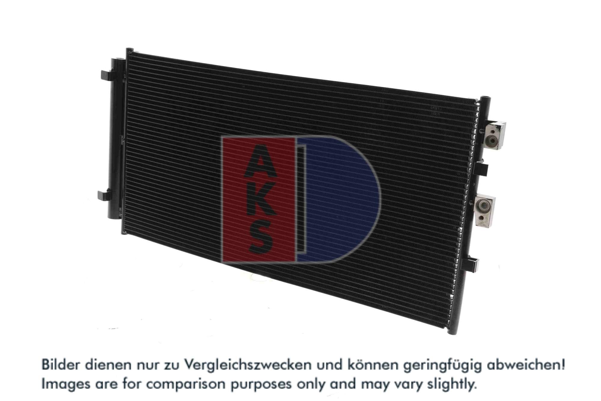 AKS DASIS Kondensor, klimaanlæg 092087n for FORD