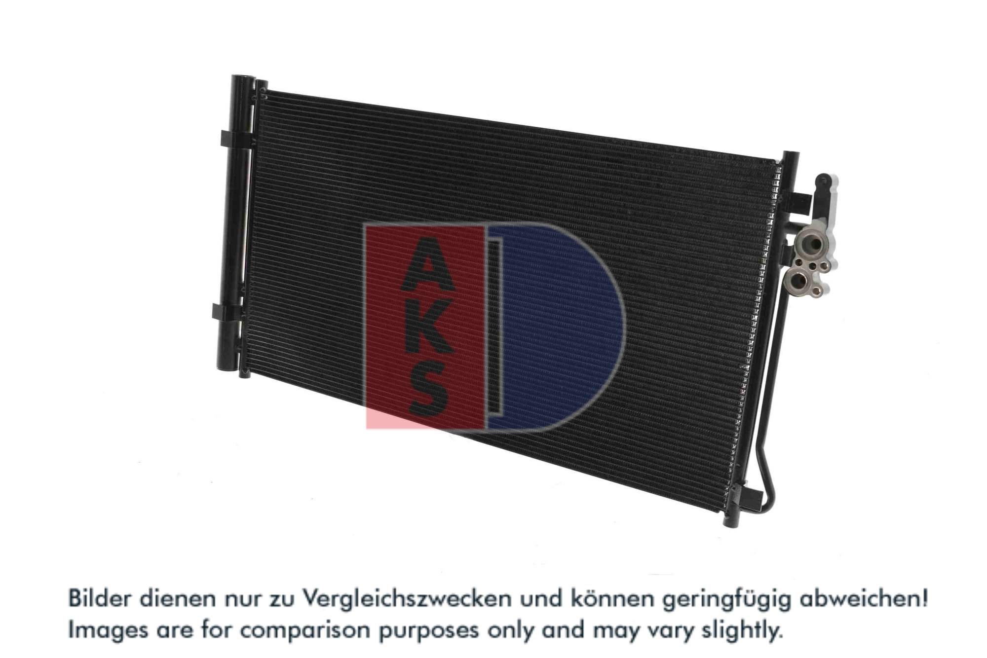 AKS DASIS Kondensor, klimaanlæg 022015n for JAGUAR