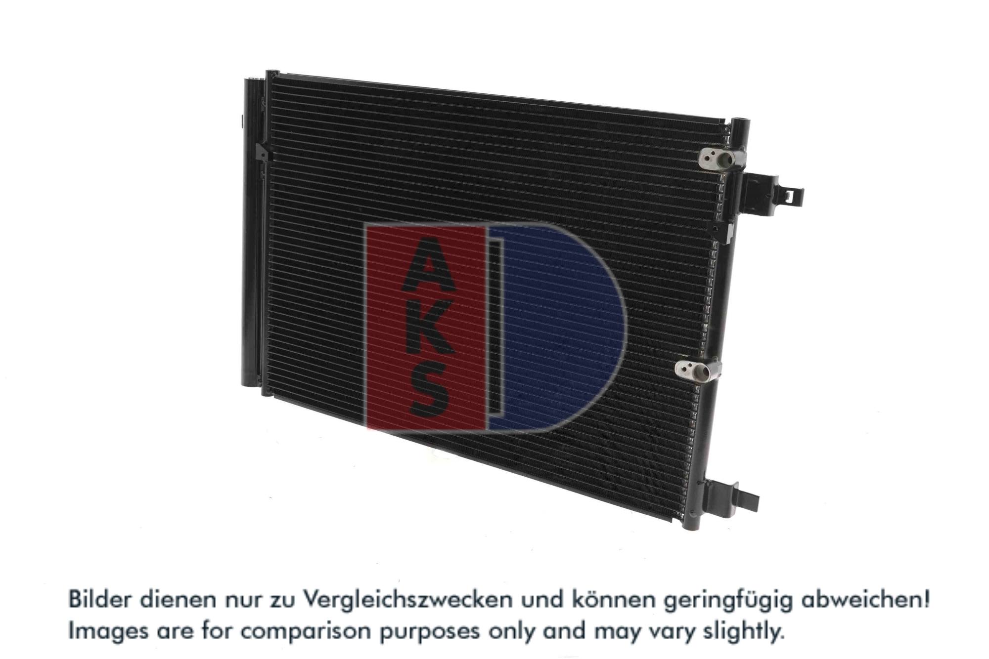 AKS DASIS Kondensor, klimaanlæg 042054n for BENTLEY
