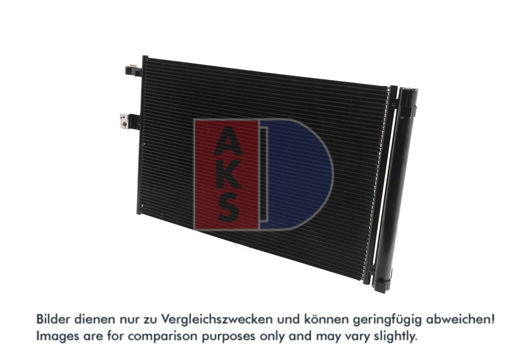 AKS DASIS Kondensor, klimaanlæg 052042n for BMW