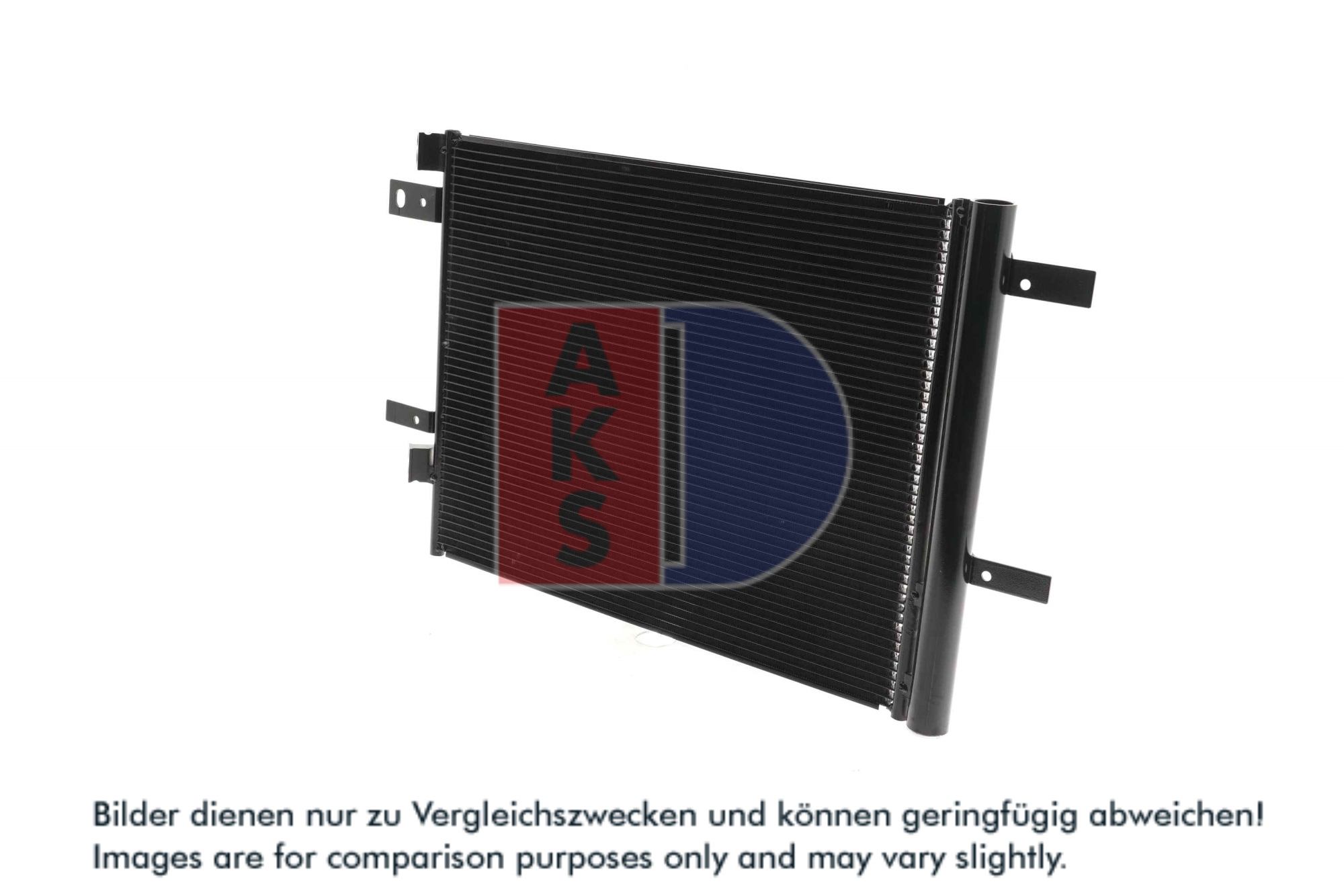 AKS DASIS Kondensor, klimaanlæg 152063n for OPEL CITROËN/PEUGEOT