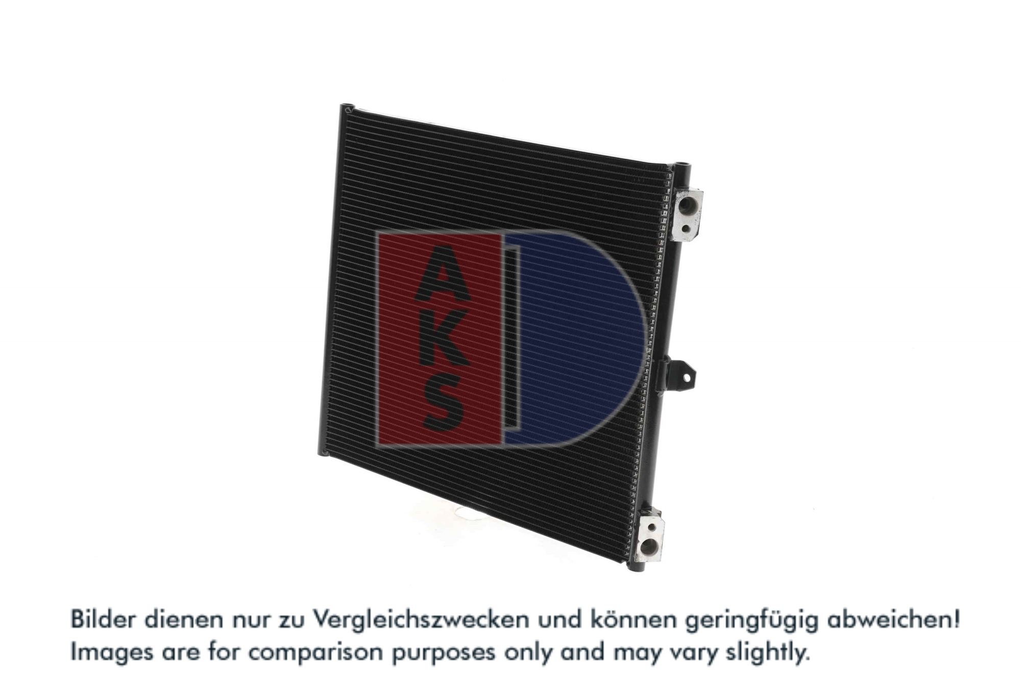 AKS DASIS Kondensor, klimaanlæg 172016n for PORSCHE