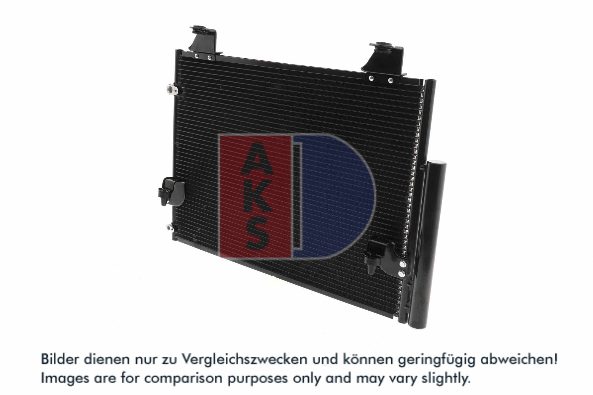 AKS DASIS Kondensor, klimaanlæg 212156n for TOYOTA