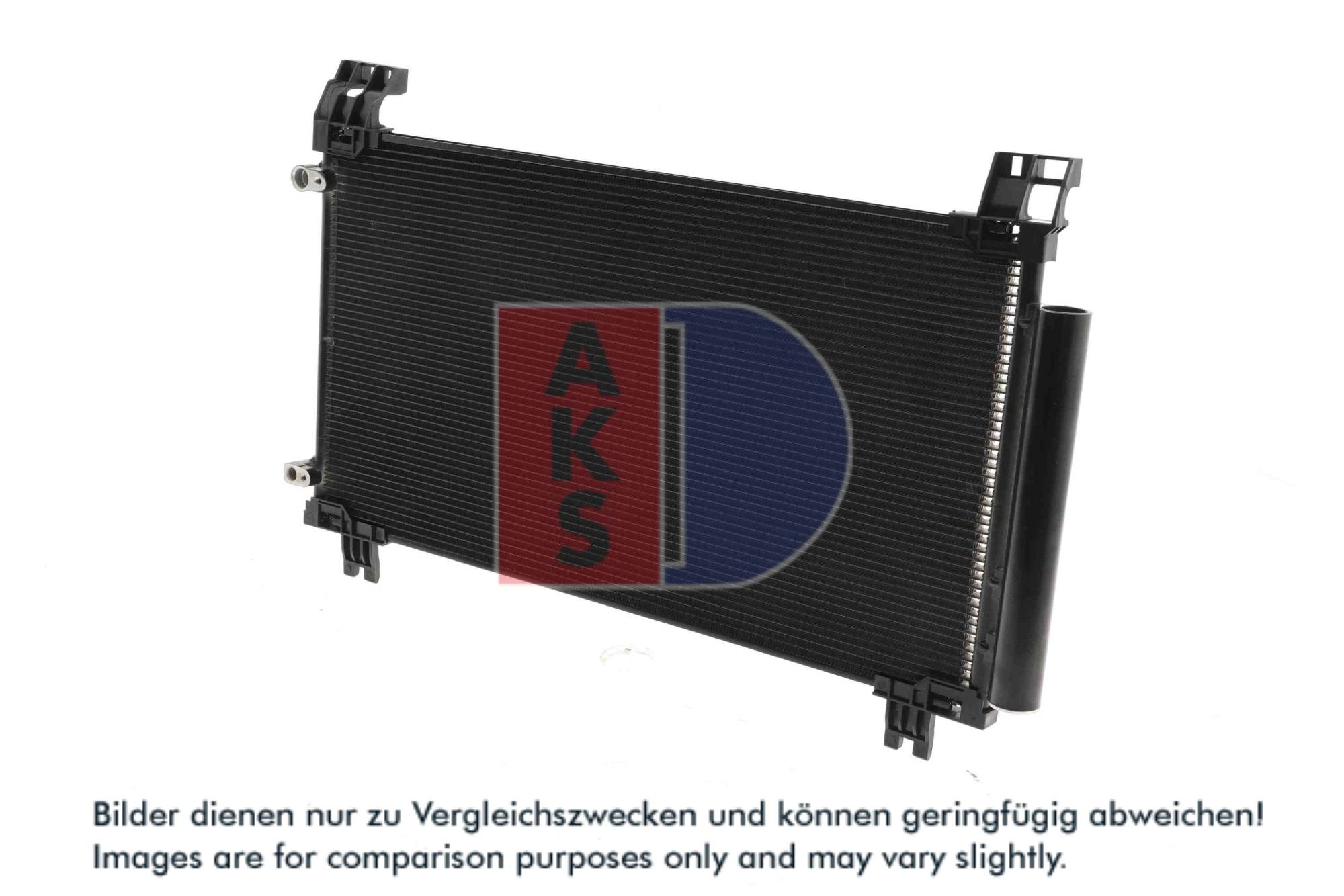 AKS DASIS Kondensor, klimaanlæg 212155n for TOYOTA
