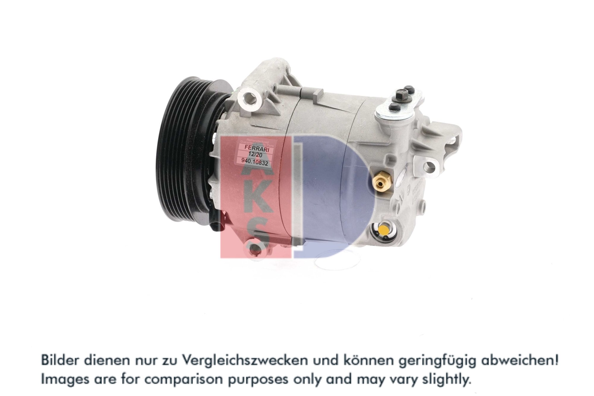 AKS DASIS Kompressor, klimaanlæg 850058n for FERRARI