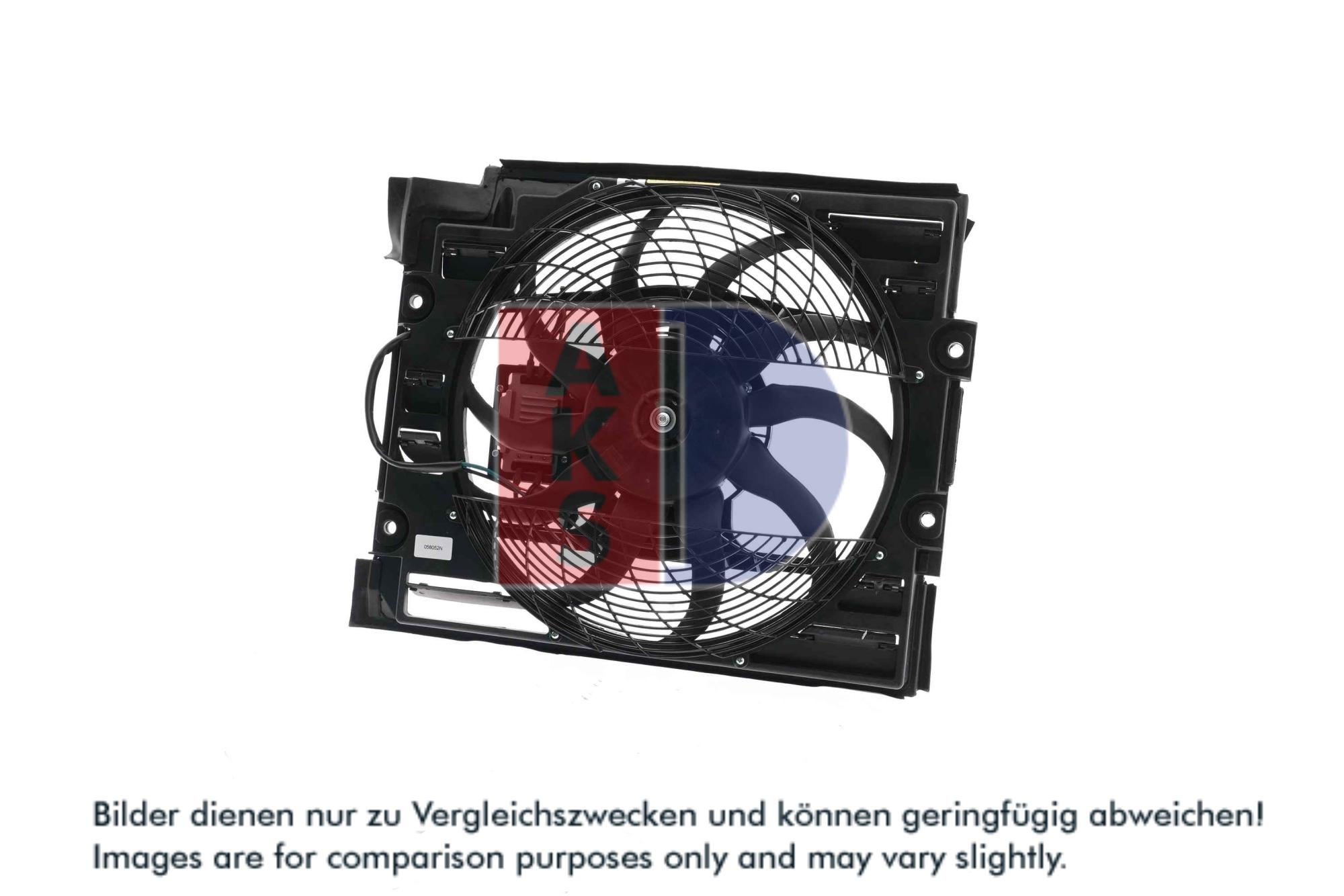 AKS DASIS Ventilator, motorkøling 058052n for BMW
