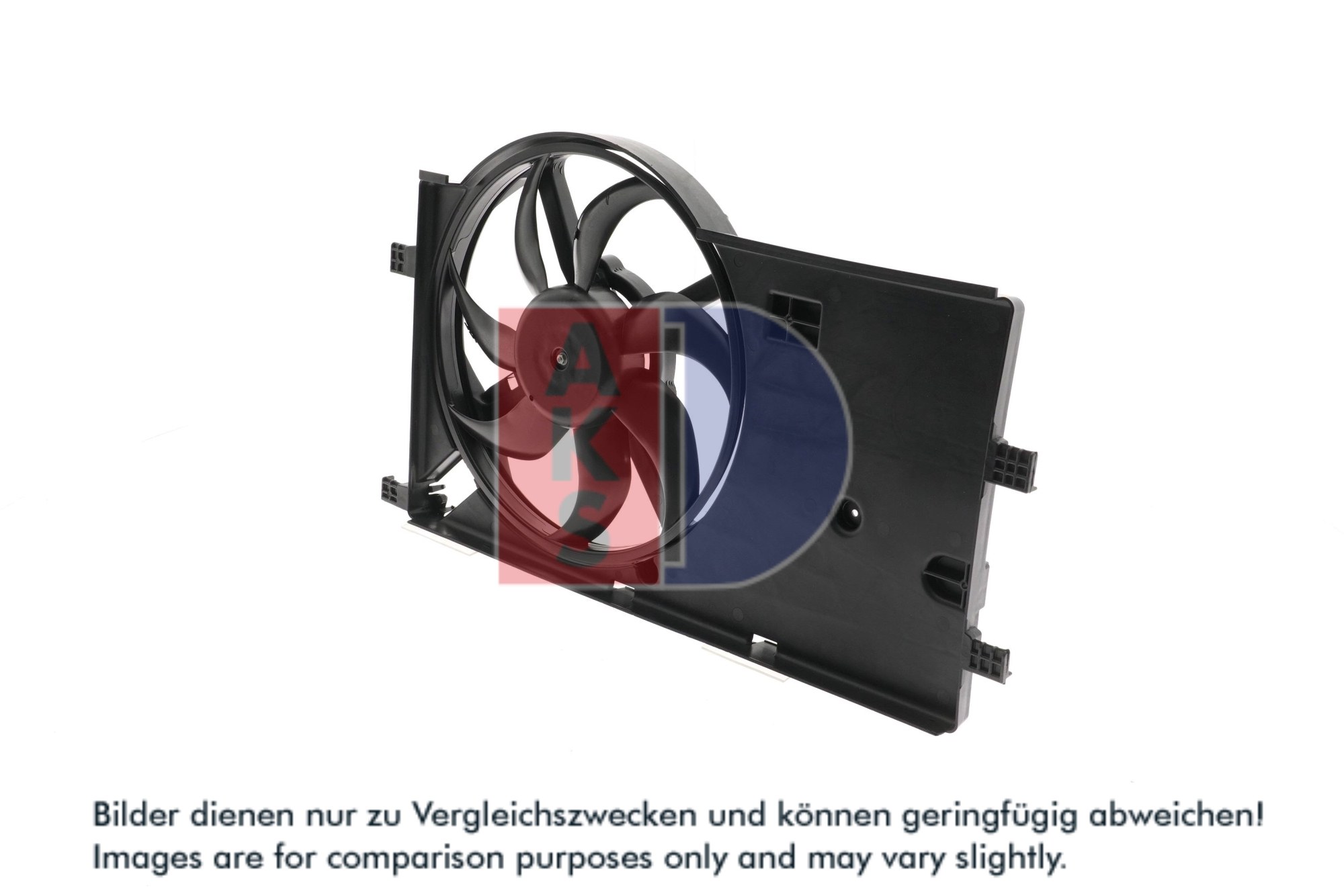 AKS DASIS Ventilator, motorkøling 068053n for ALFAROME/FIAT/LANCI CITROËN/PEUGEOT