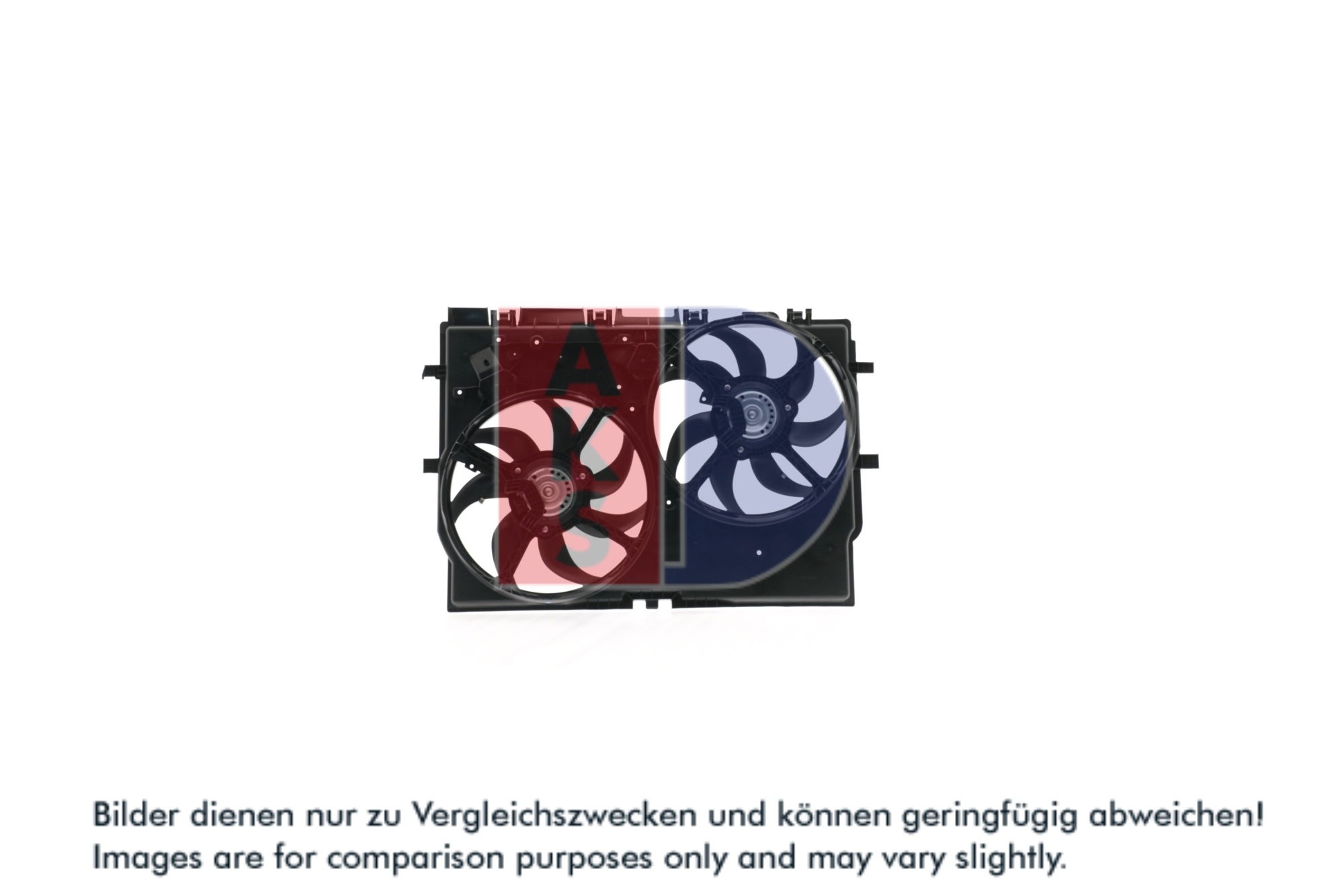 AKS DASIS Ventilator, motorkøling 088118n for ALFAROME/FIAT/LANCI CITROËN/PEUGEOT