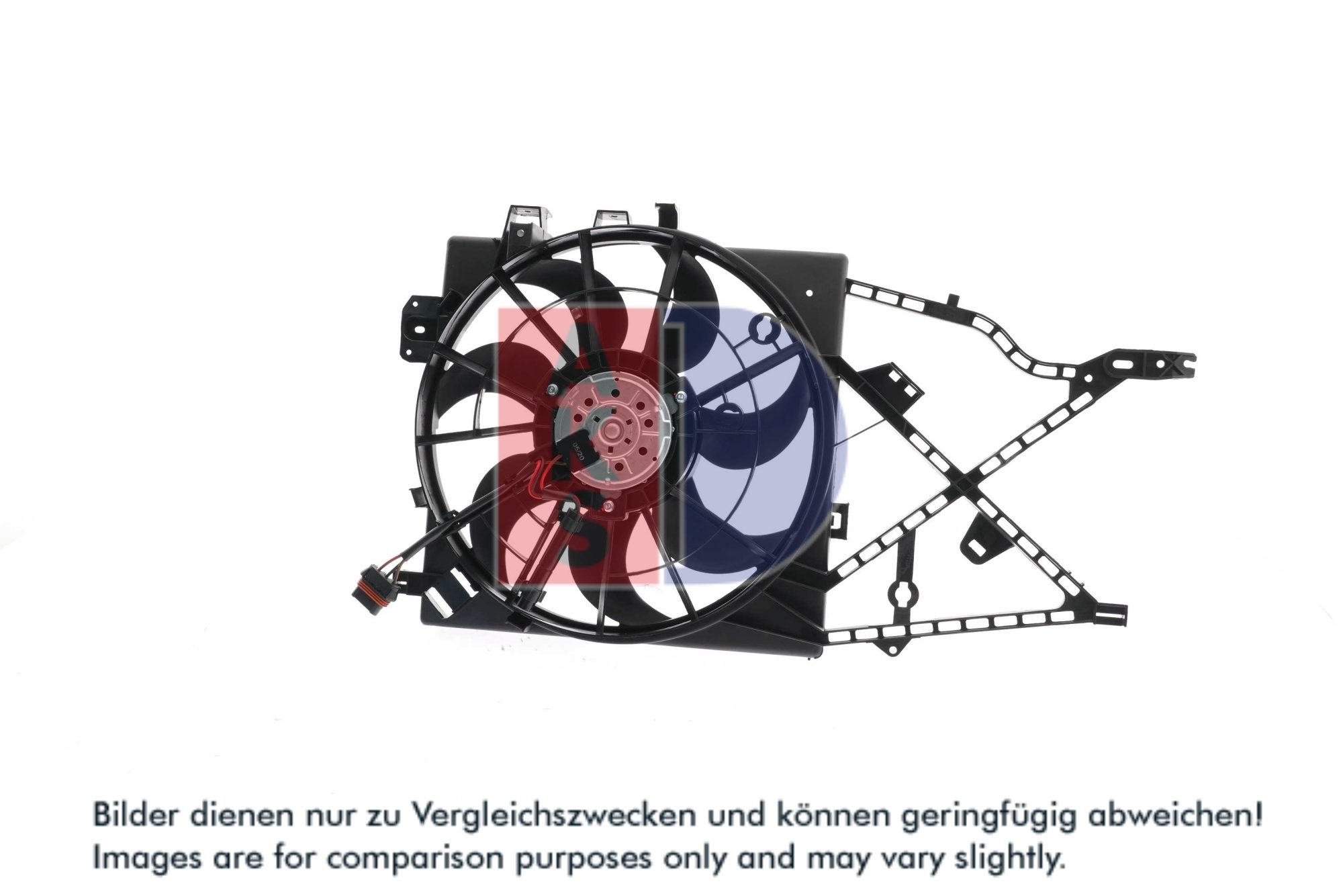 AKS DASIS Ventilator, motorkøling 158032n for OPEL