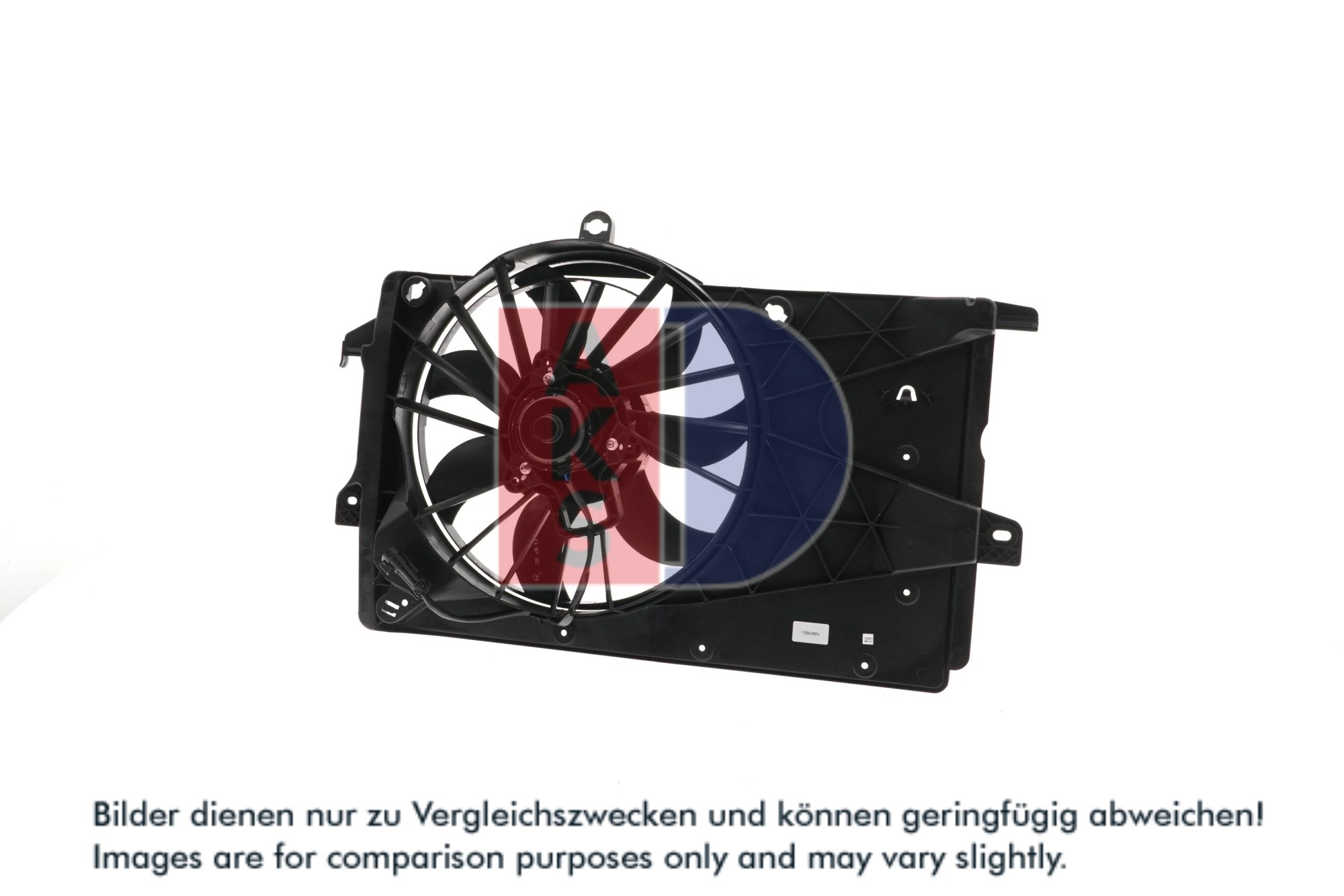 AKS DASIS Ventilator, motorkøling 158048n for OPEL